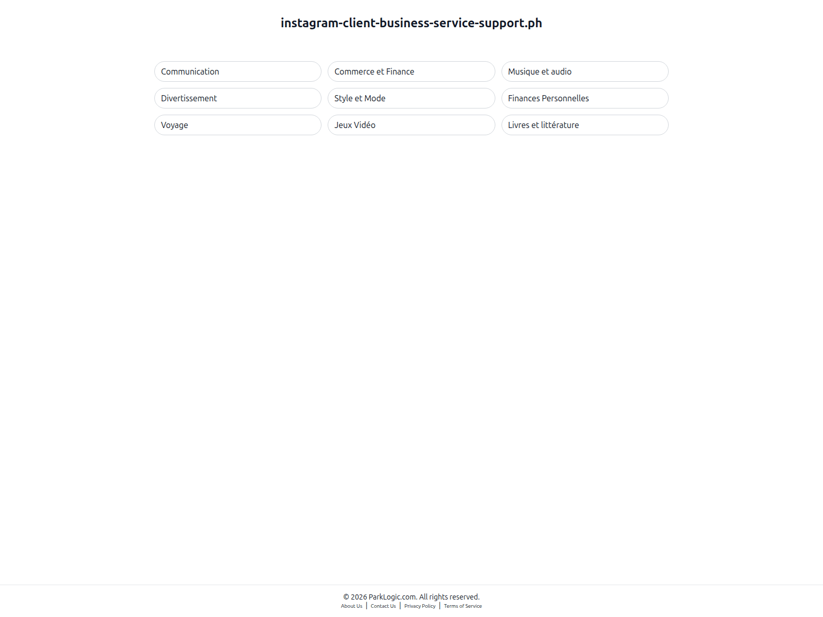 Screenshot of instagram-client-business-service-support.ph