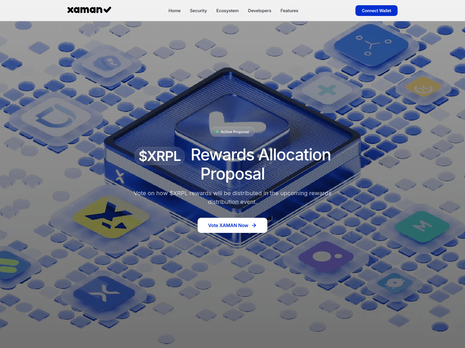 Screenshot of xrpl-community.xyz