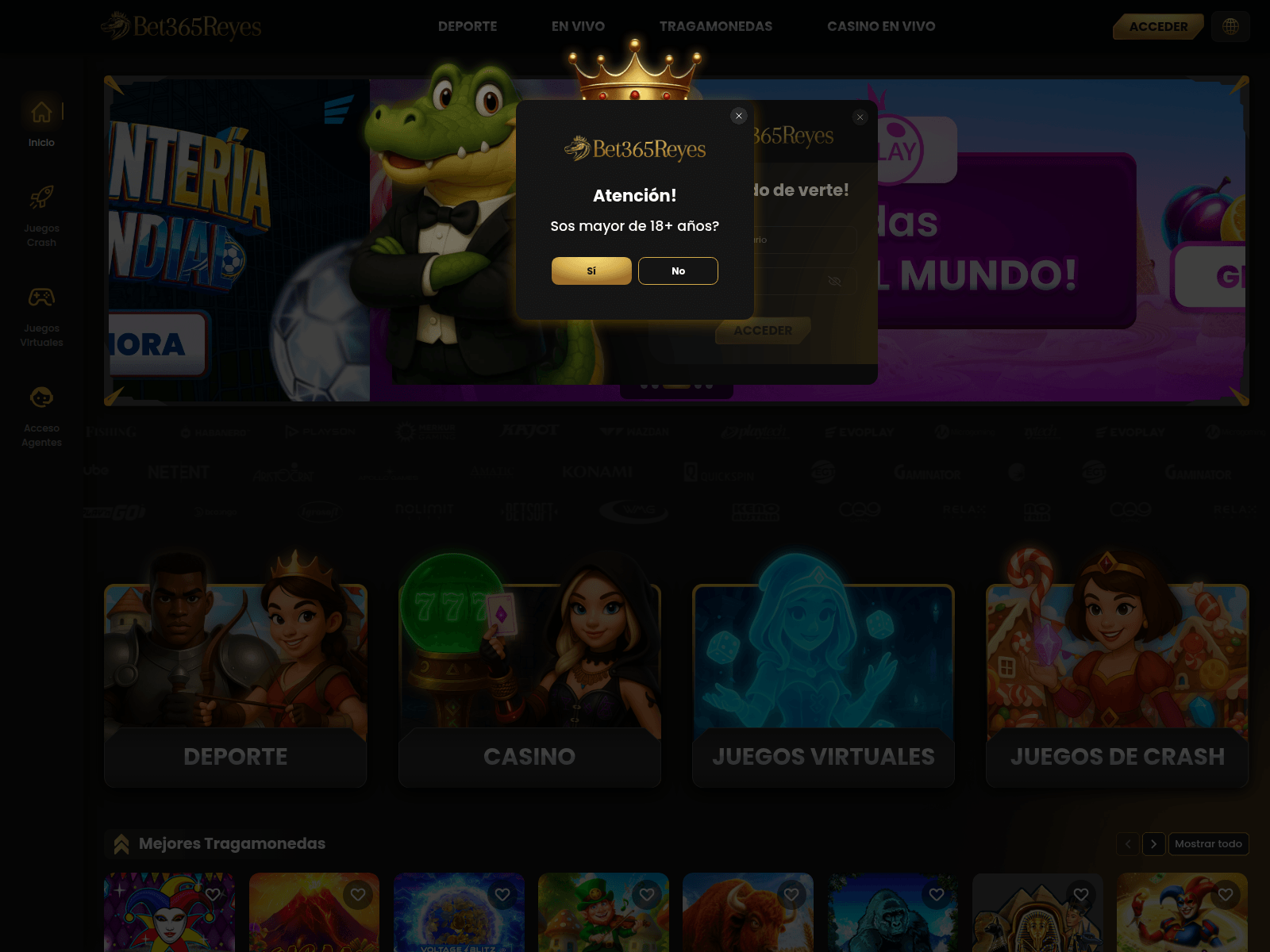 Screenshot of bet365reyes.vip