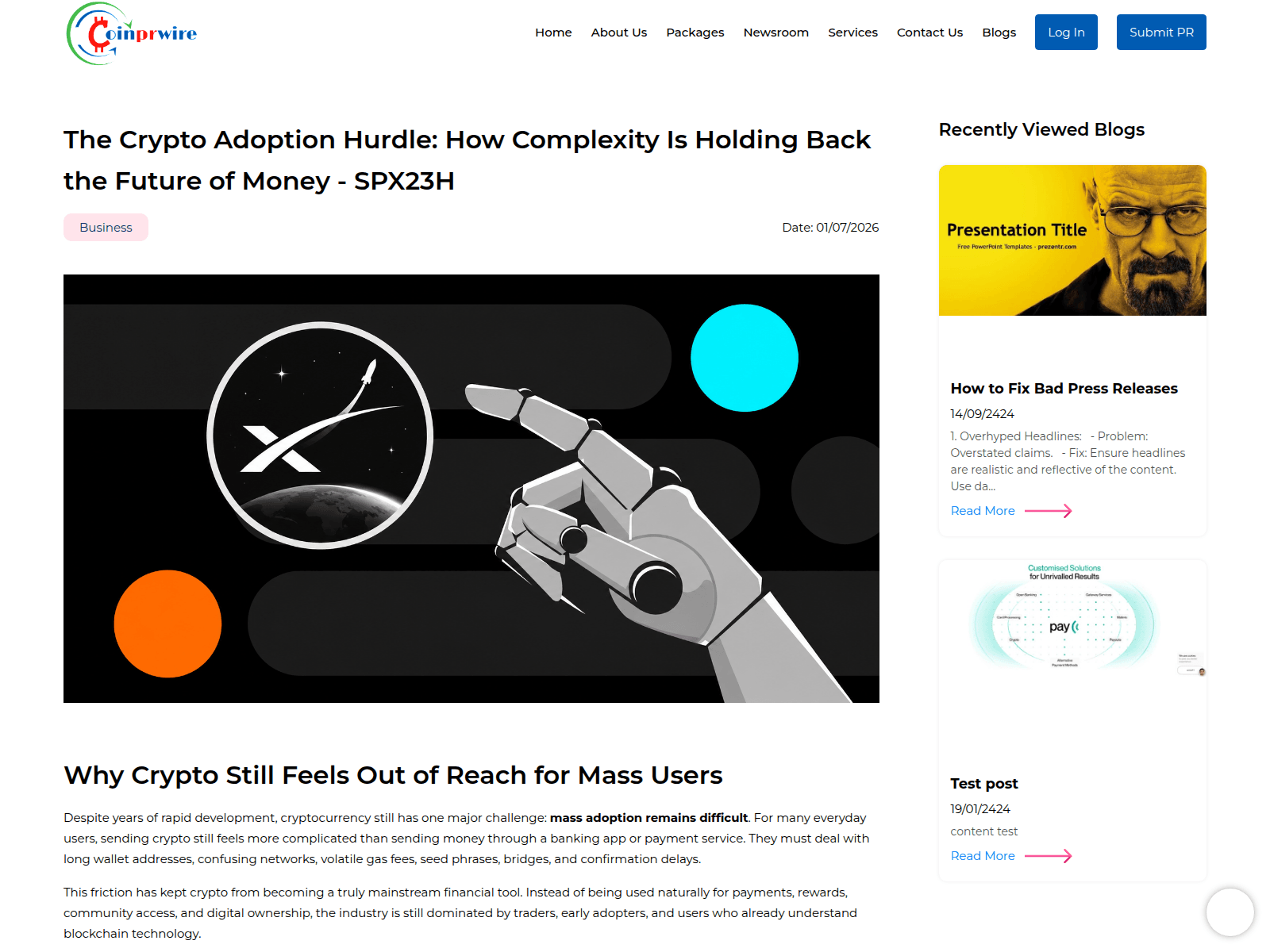 Screenshot of spx23h-coinprwire.com