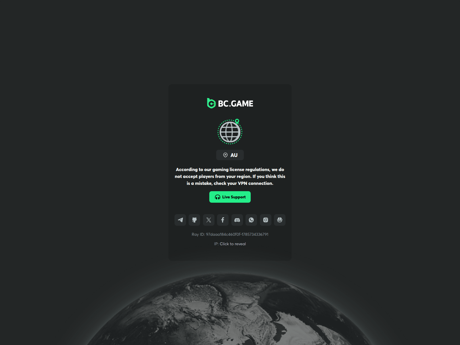 Screenshot of playglobal9.com