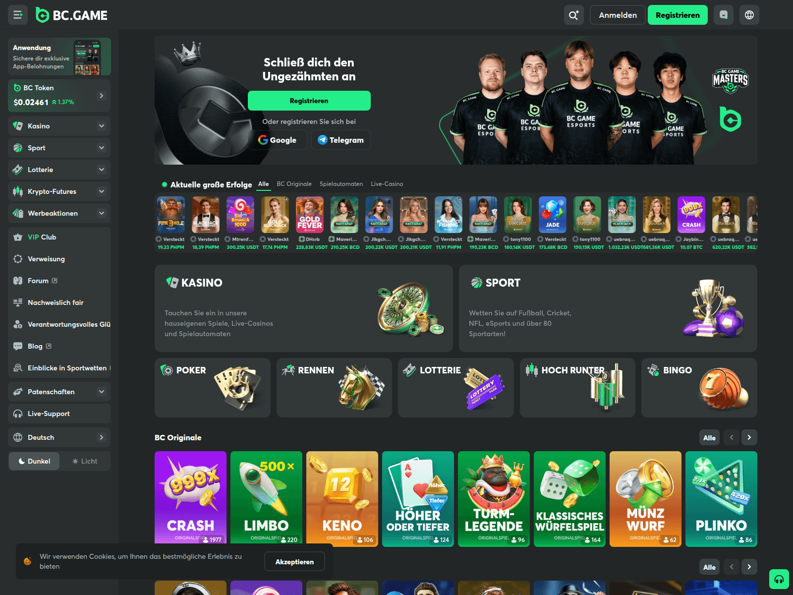 Screenshot of playglobal8.com
