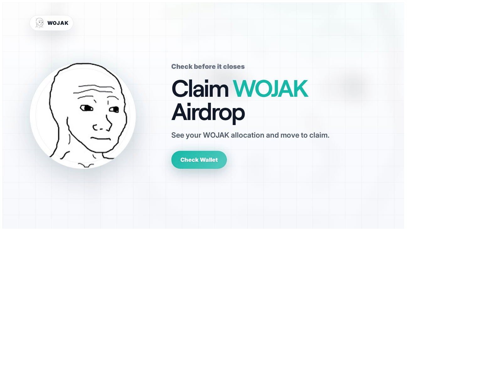 Screenshot of wojak.5a-evmcheck.lol