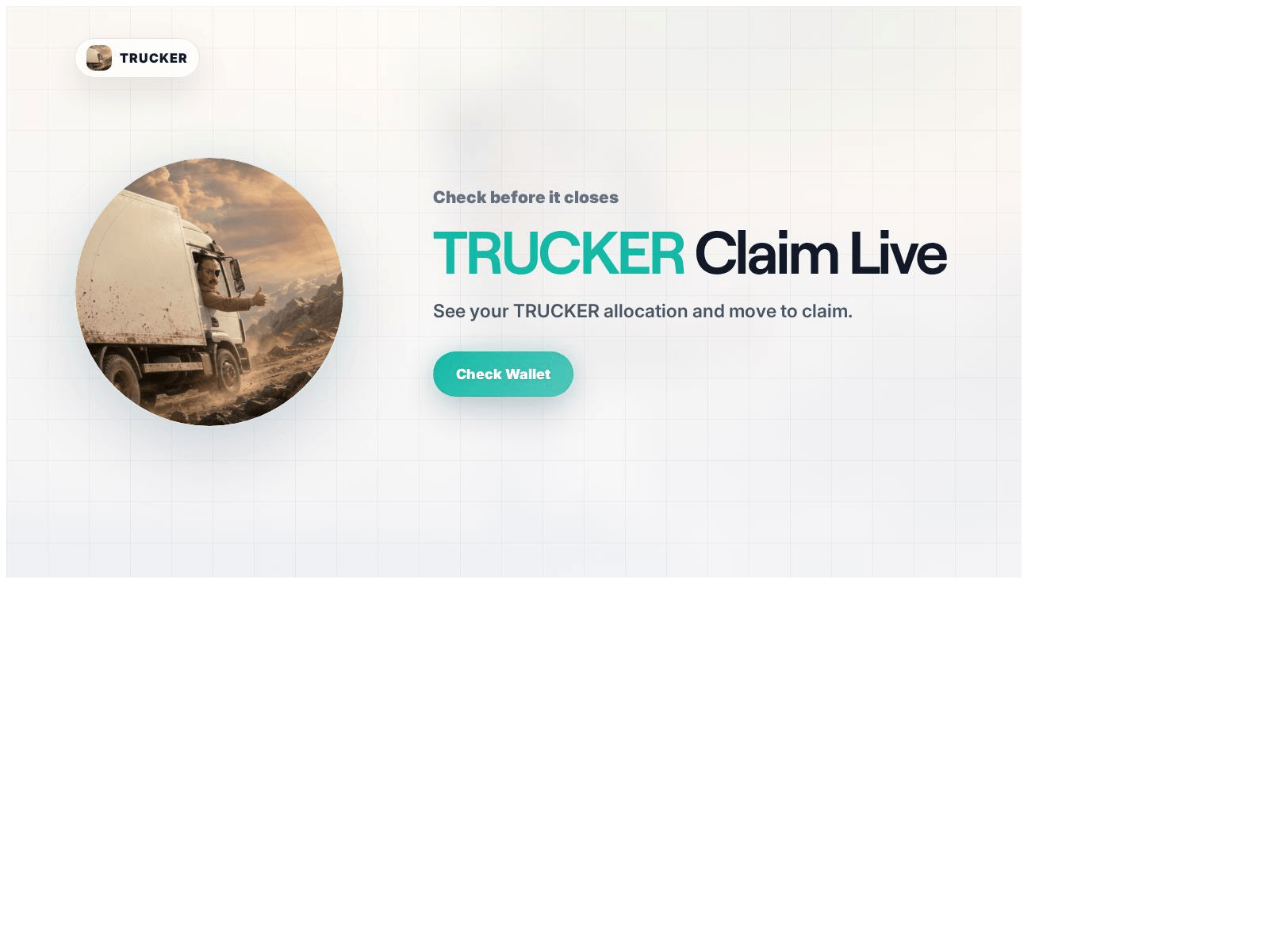 Screenshot of trucker.solcheck-gb.lol