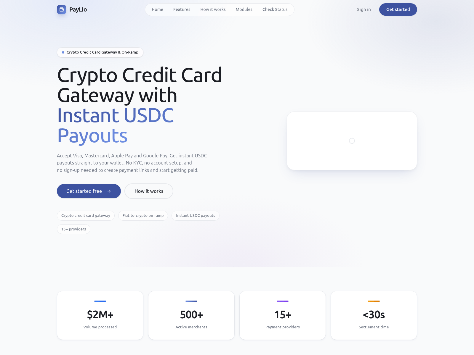 Screenshot of paylio.org