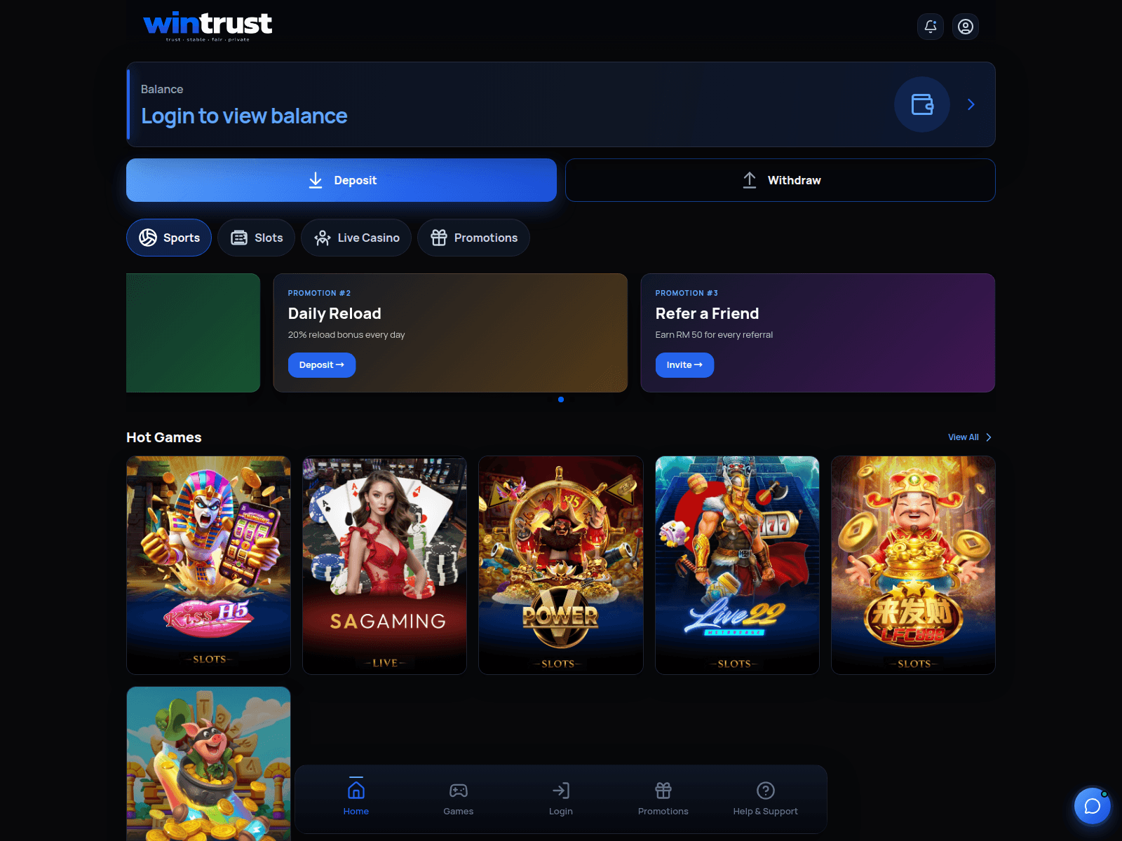 Screenshot of meet9.net
