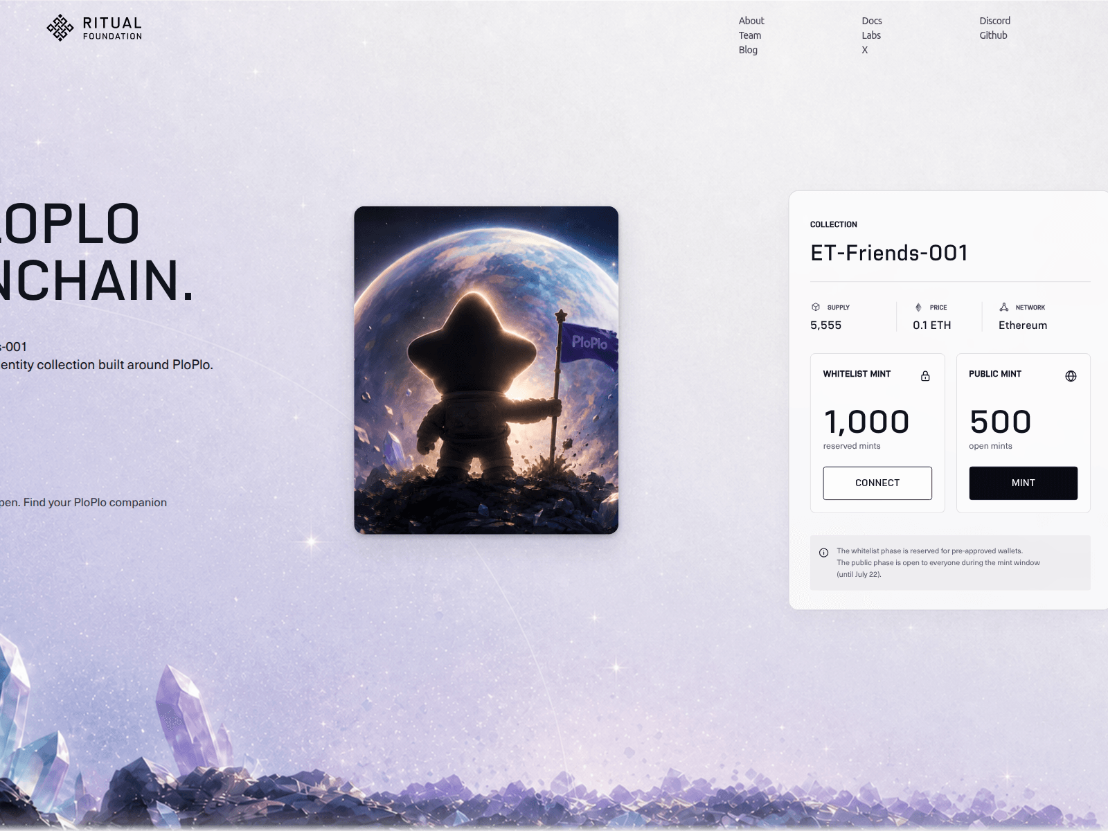 Screenshot of ritualfoundatlon.org