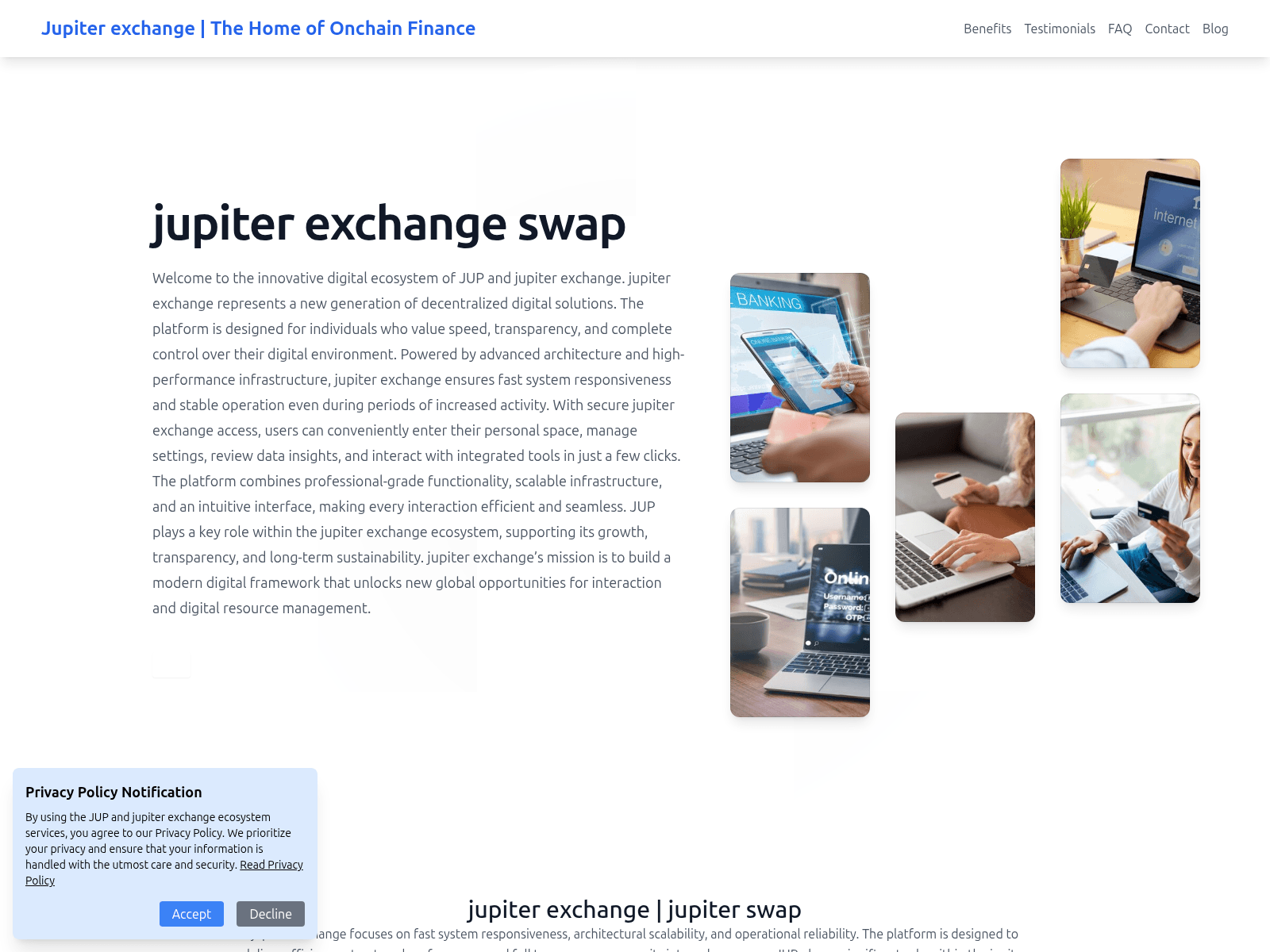 Screenshot of jupag.org