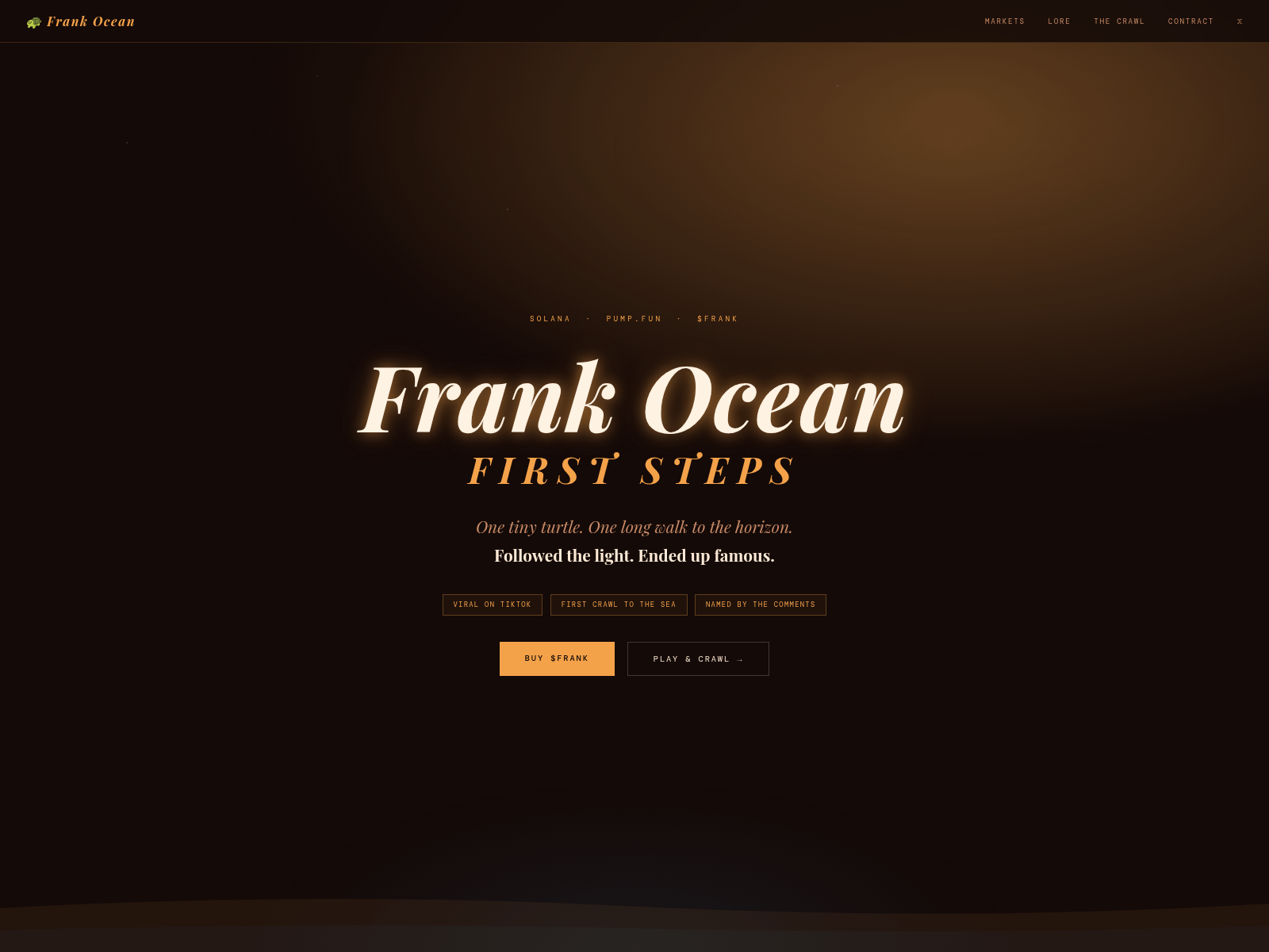 Screenshot of frankoceansol.xyz