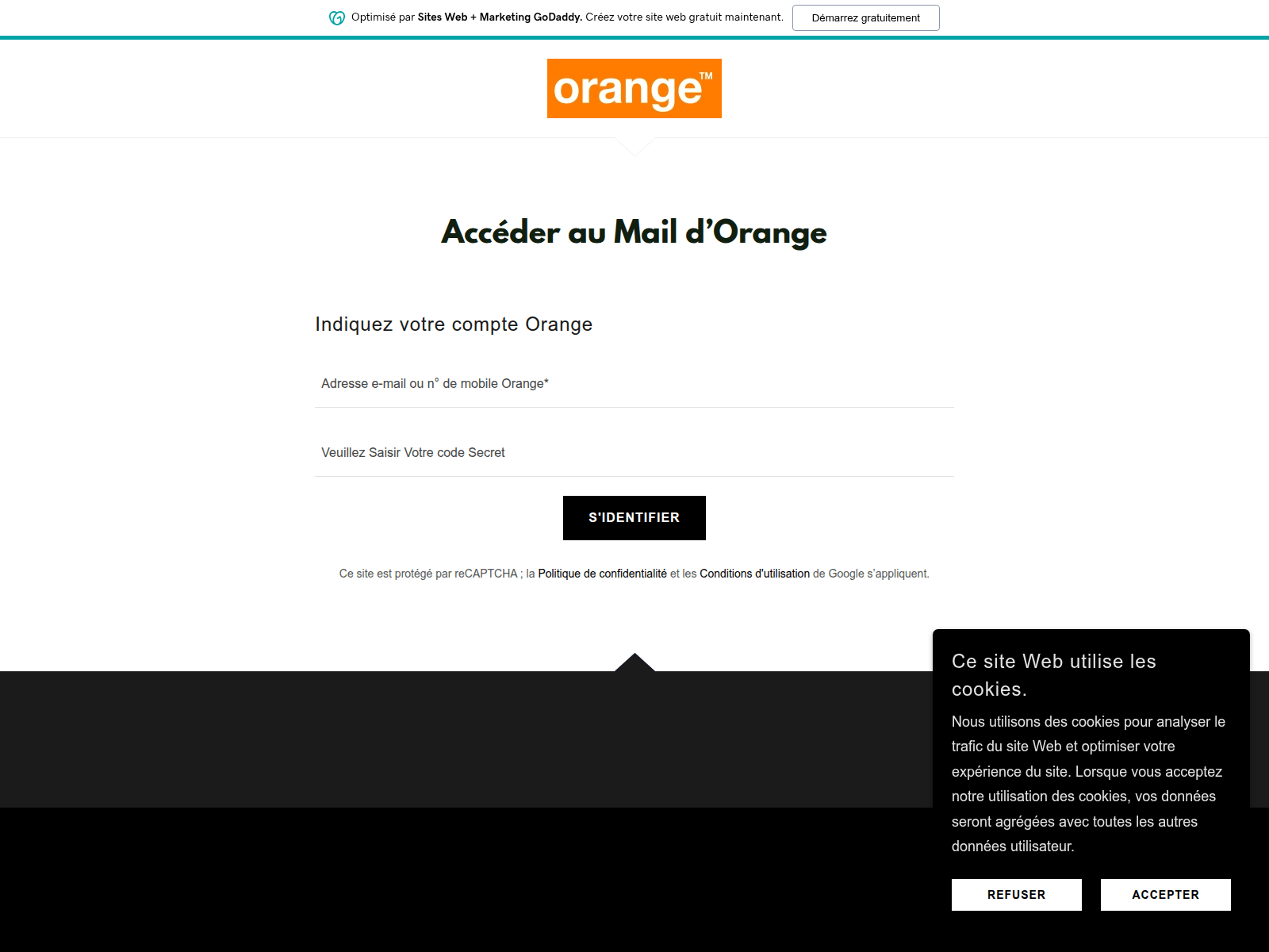 Screenshot of site-1ft2ad0jn.godaddysites.com
