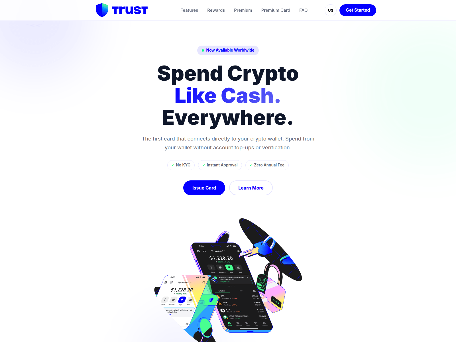Screenshot of trustwailet.net