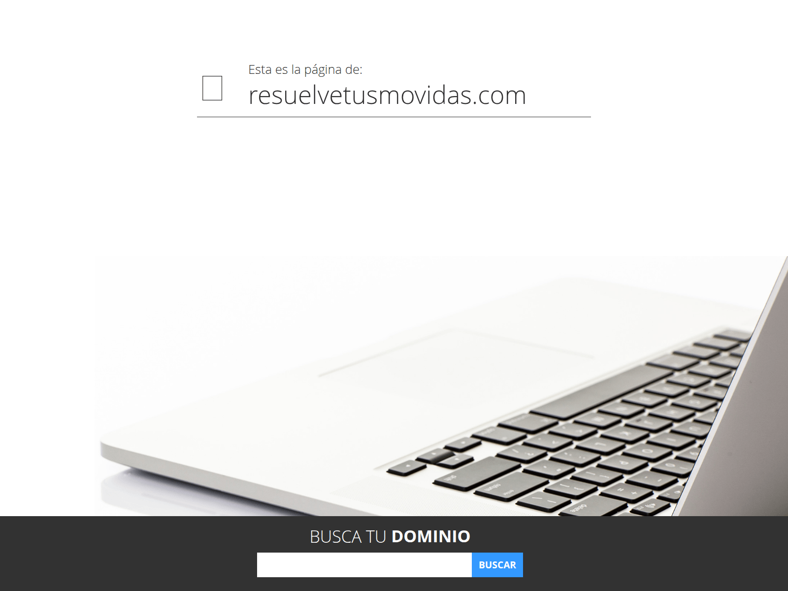 Screenshot of resuelvetusmovidas.com