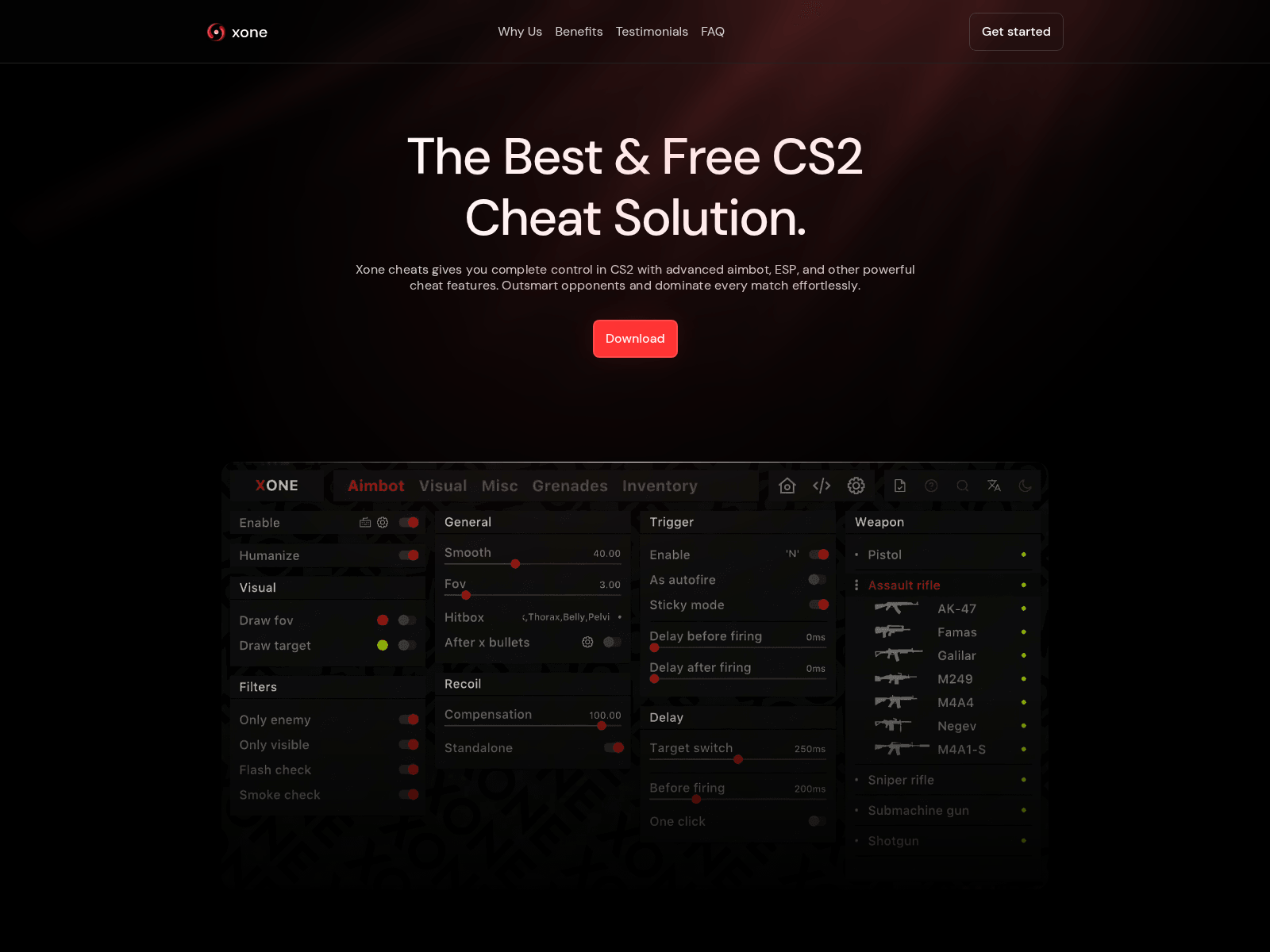 Screenshot of www.xonecheats.com