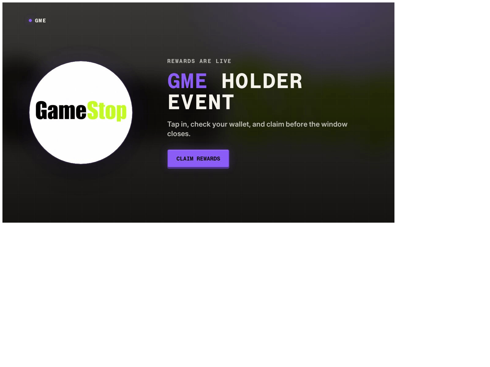 Screenshot of gme.evmcheck-nx.lol