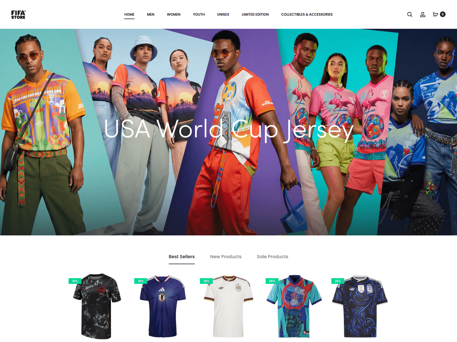 Screenshot of www.usaworldcup2026shop.com