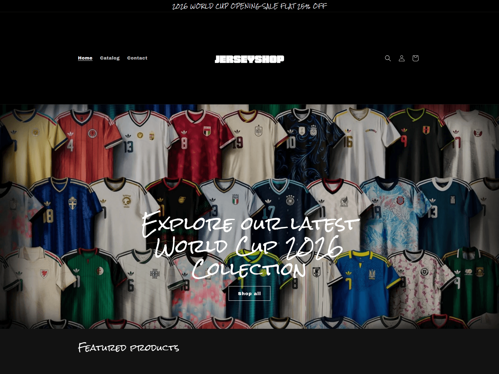 Screenshot of fifaworldcup2026jerseyshop.in