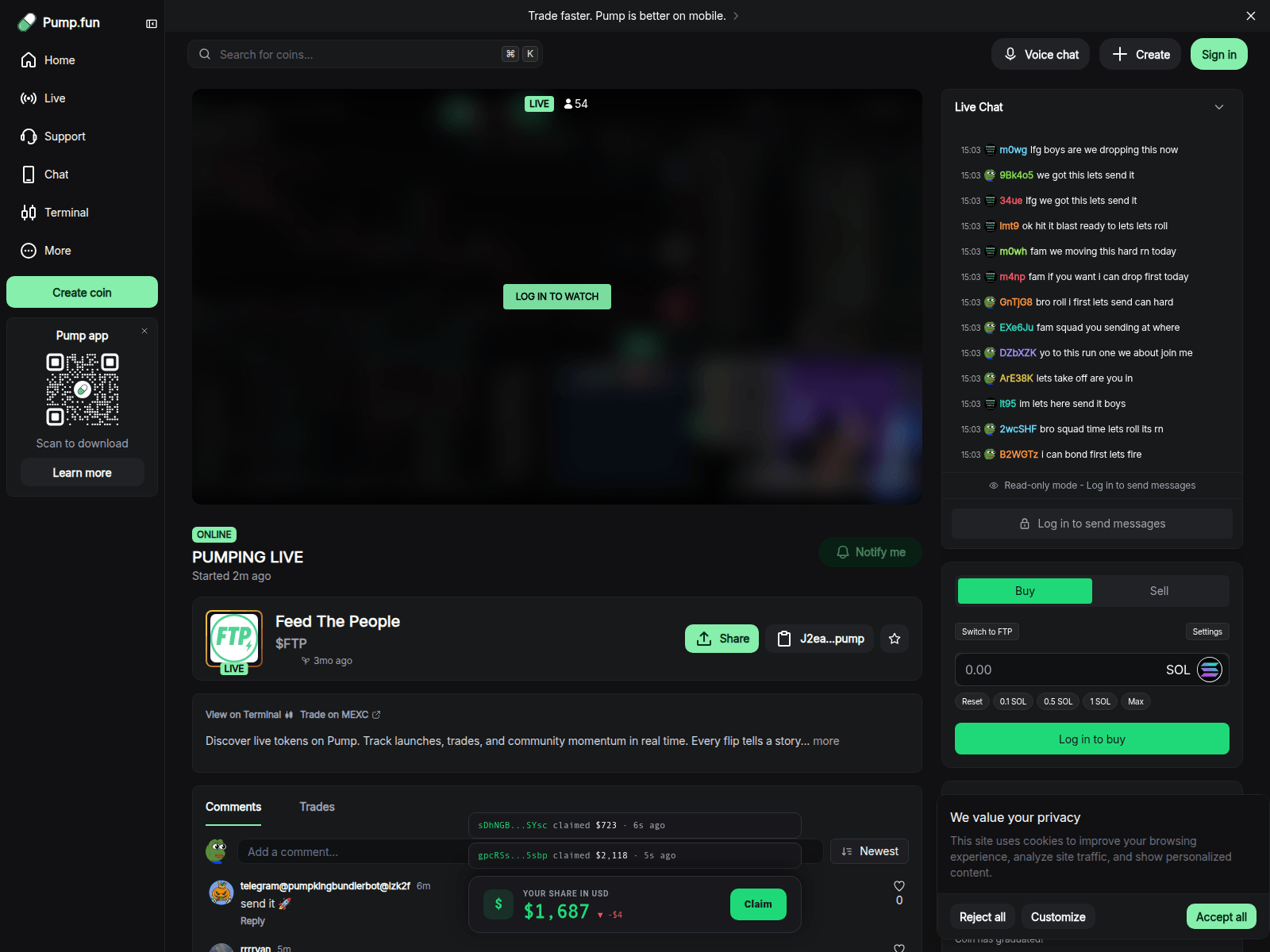 Screenshot of punmp.sbs