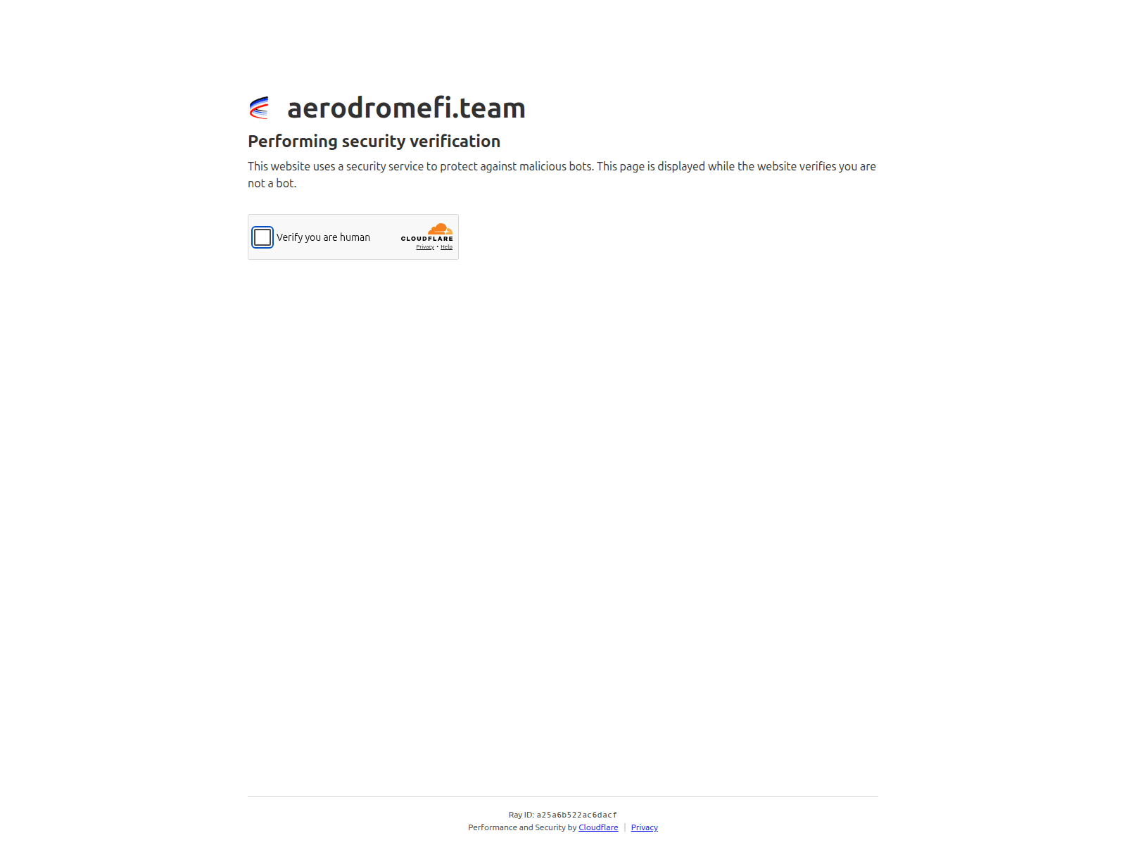 Screenshot of aerodromefi.team