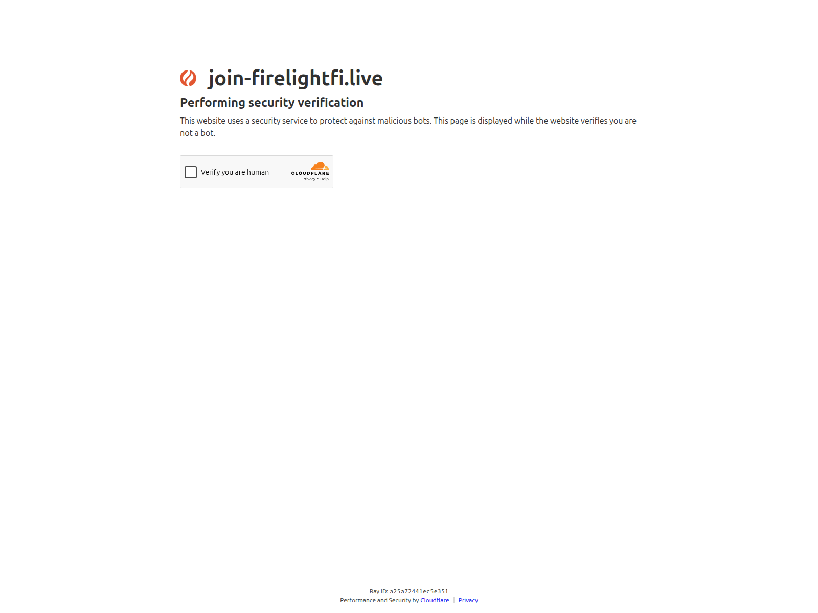 Screenshot of join-firelightfi.live