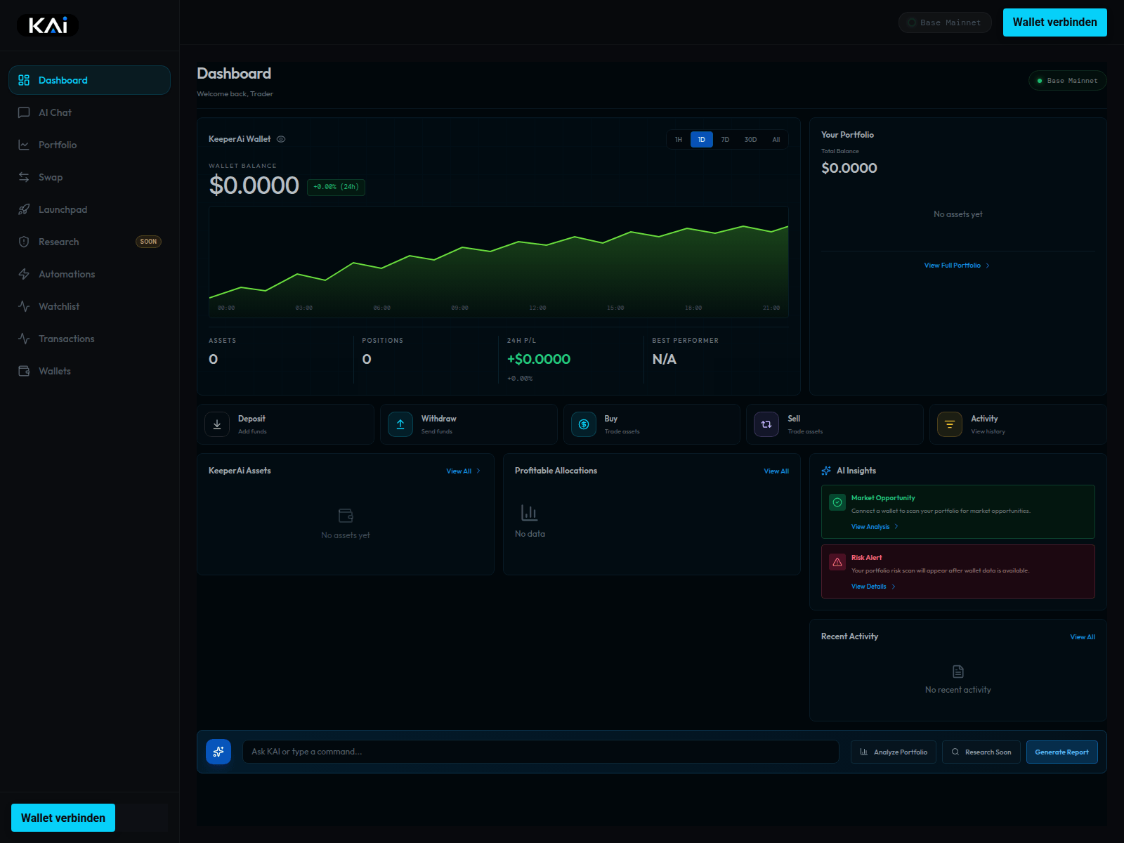 Screenshot of kaiagentic.xyz