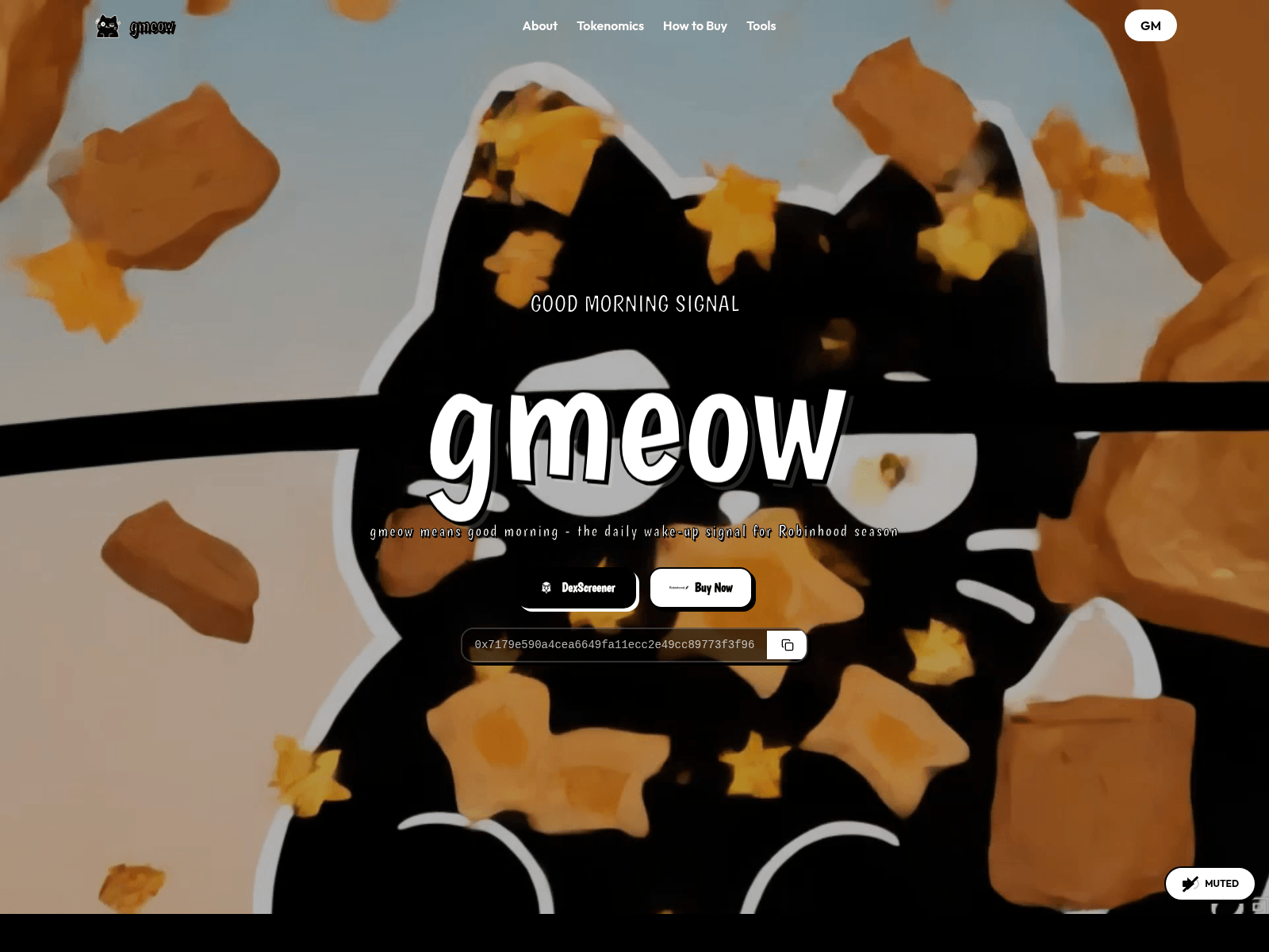Screenshot of gmeow.lol