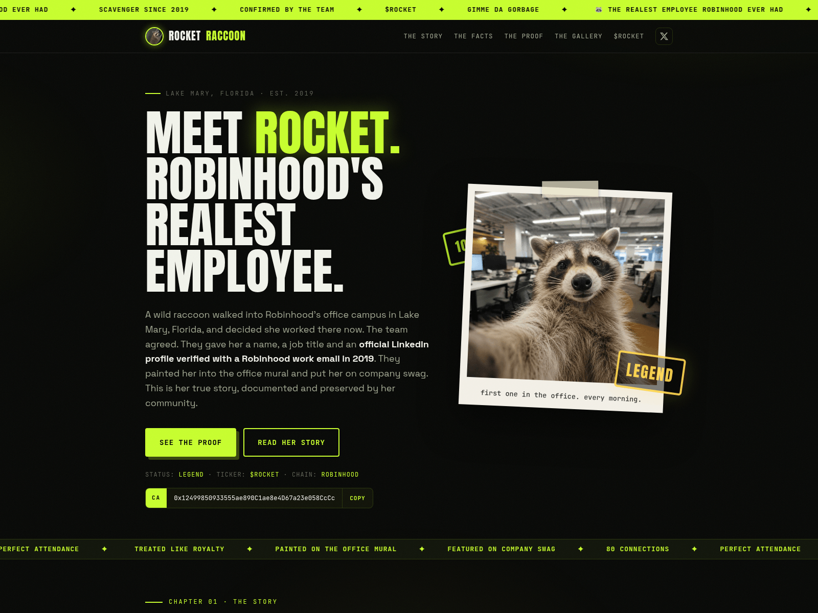 Screenshot of rhrocket.com