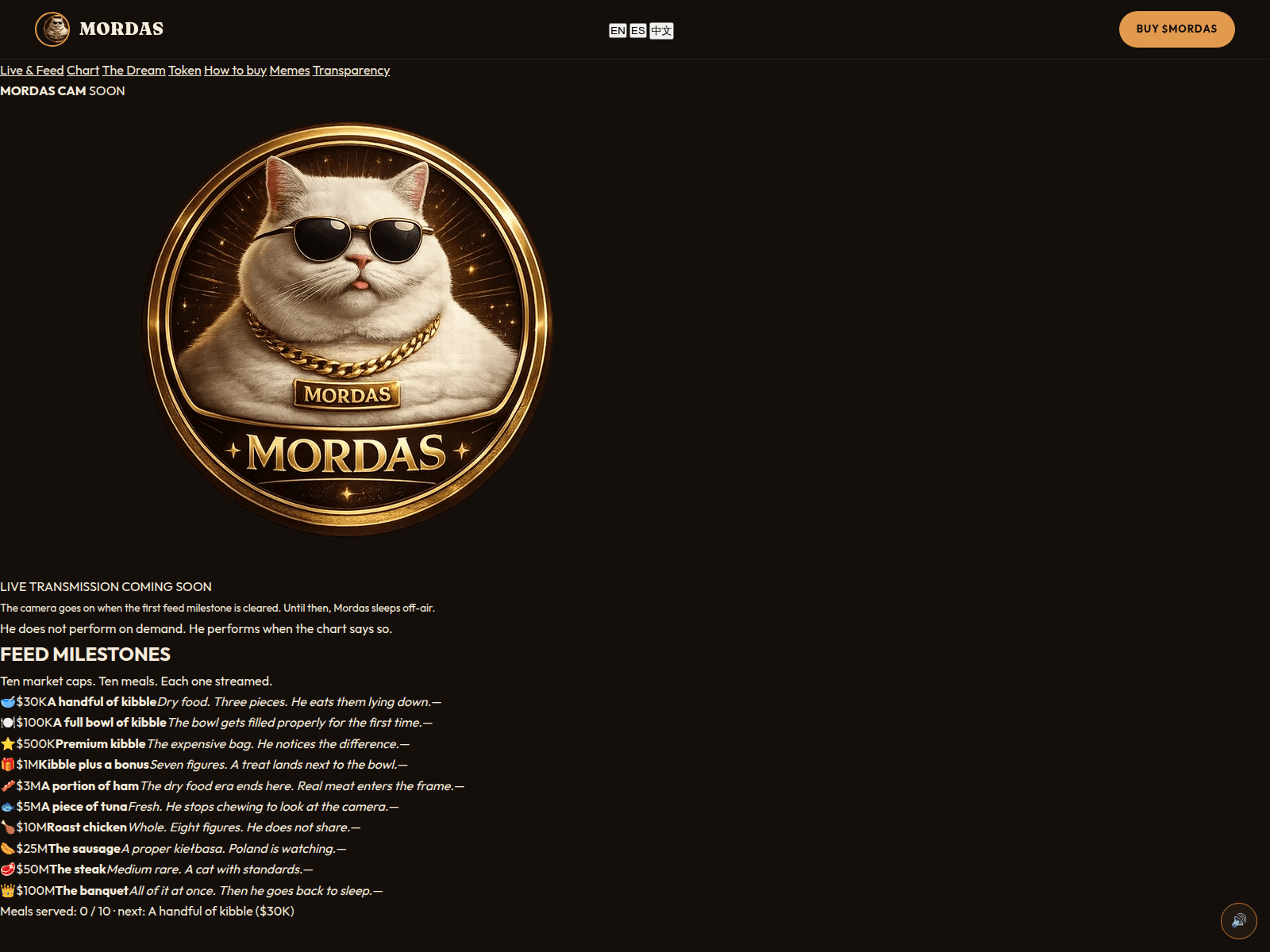Screenshot of mordas.net