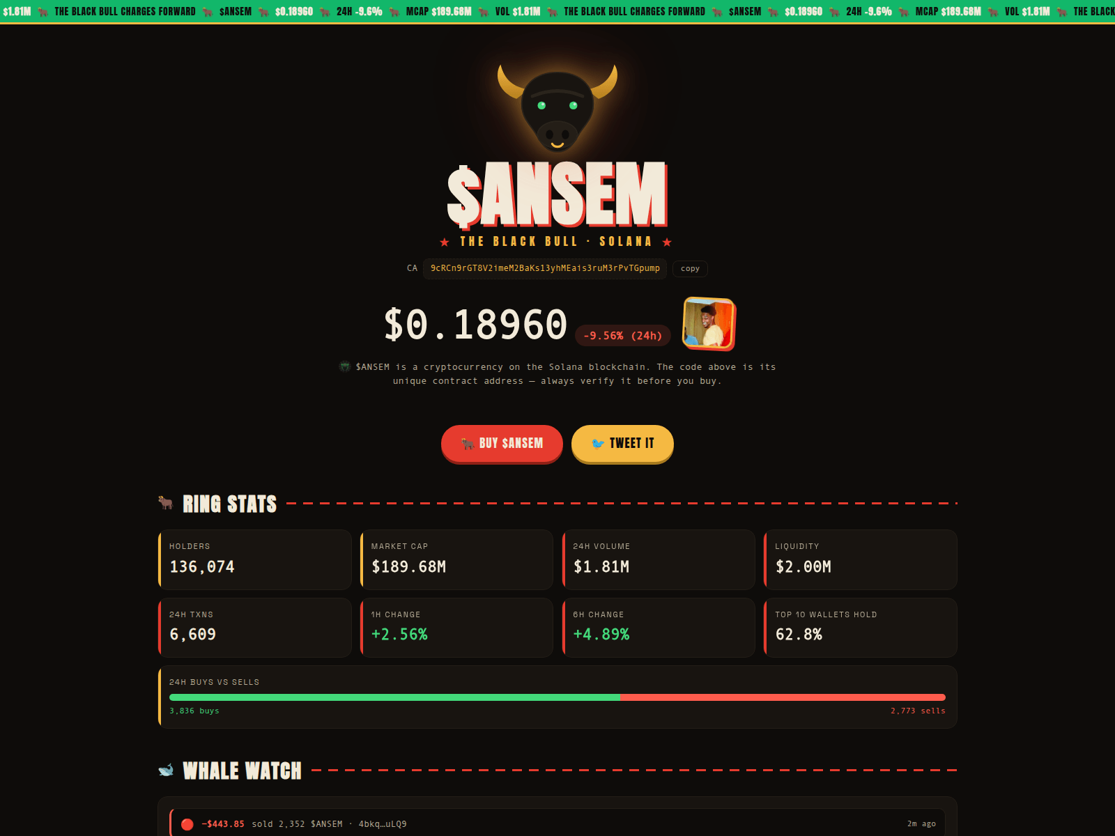 Screenshot of ansemdash.com