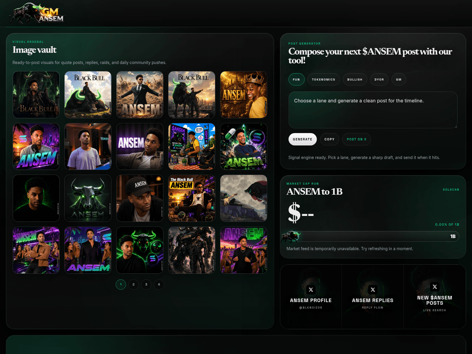 Screenshot of gmansem.com