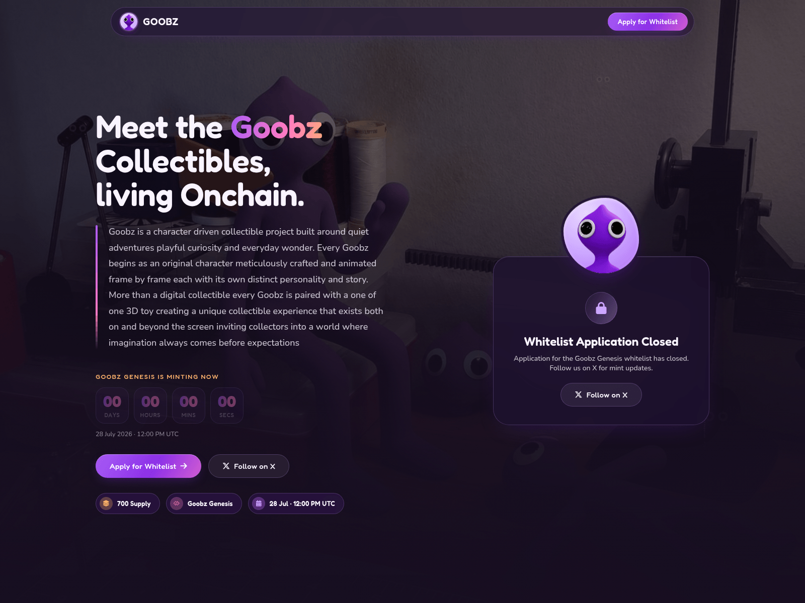 Screenshot of www.goobz.xyz