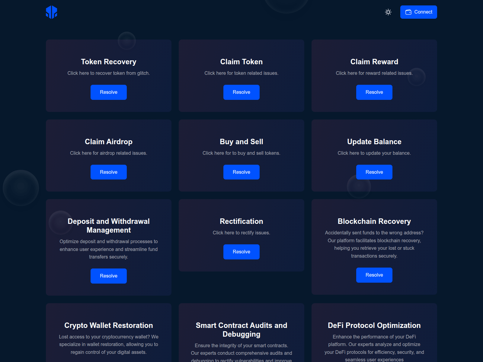 Screenshot of mainnets.collabscare.com