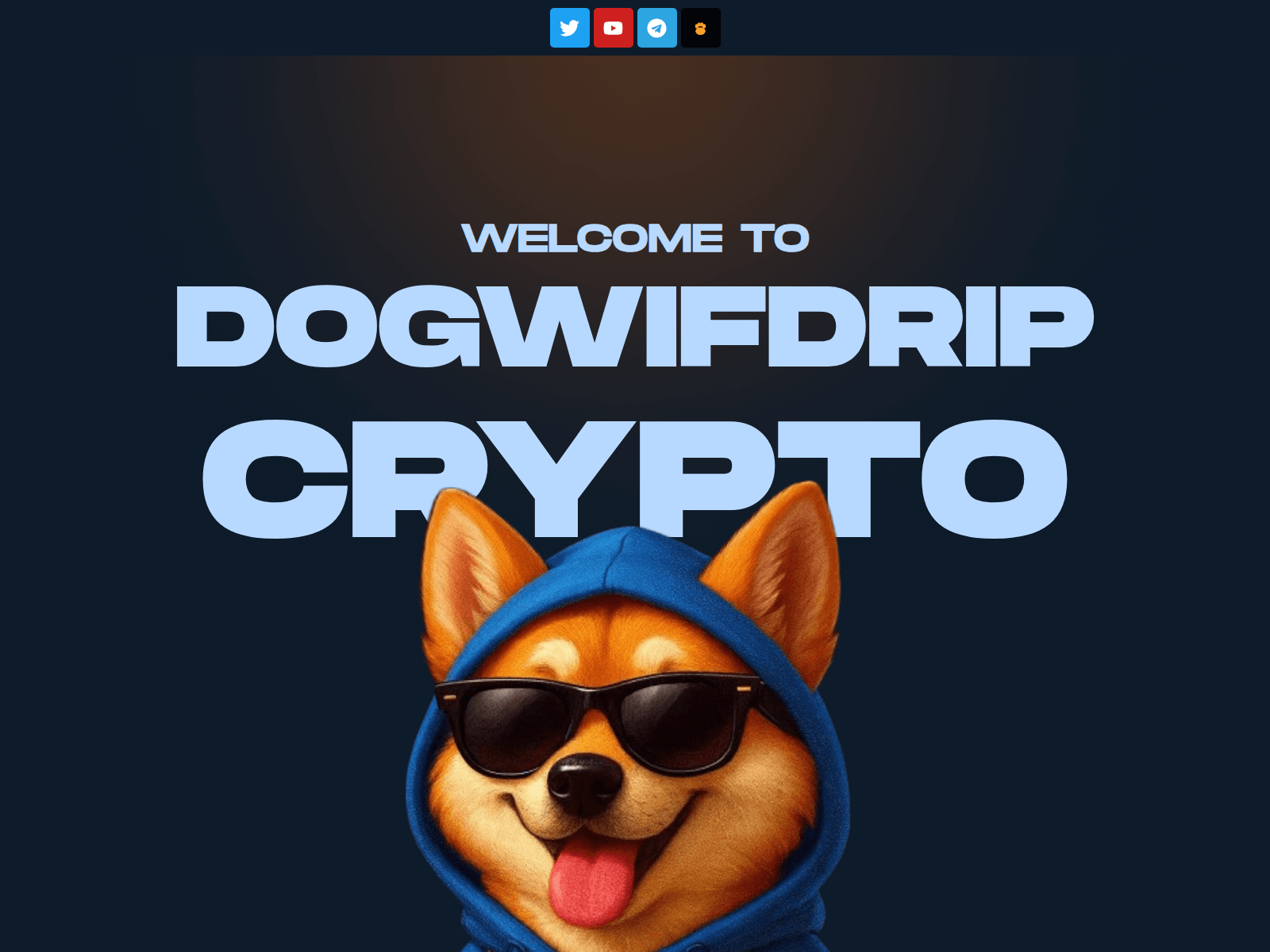 Screenshot of dogwifdripcrypto.com