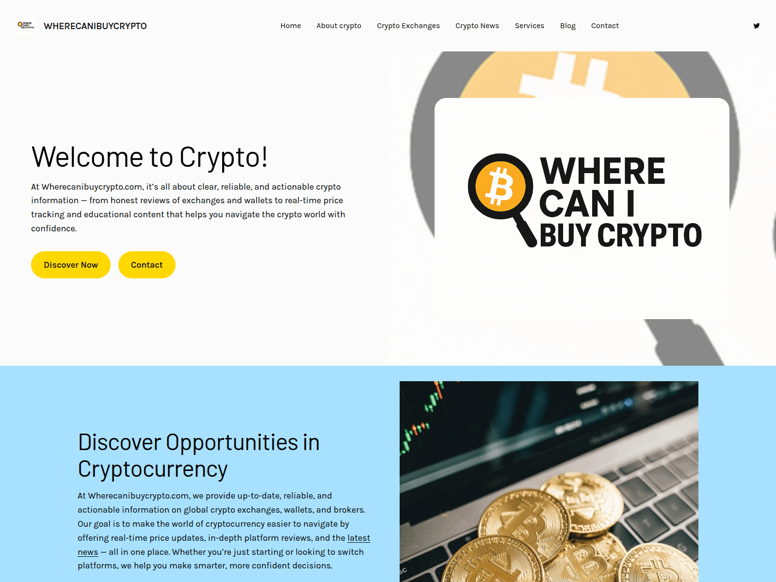 Screenshot of wherecanibuycrypto.com