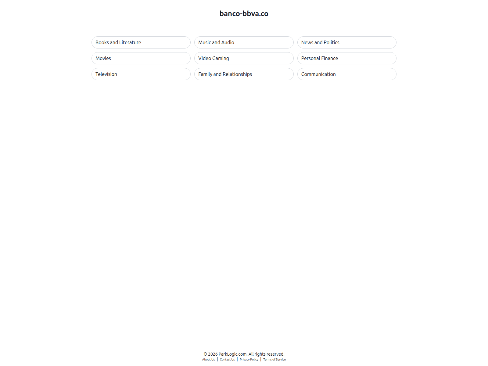 Screenshot of banco-bbva.co