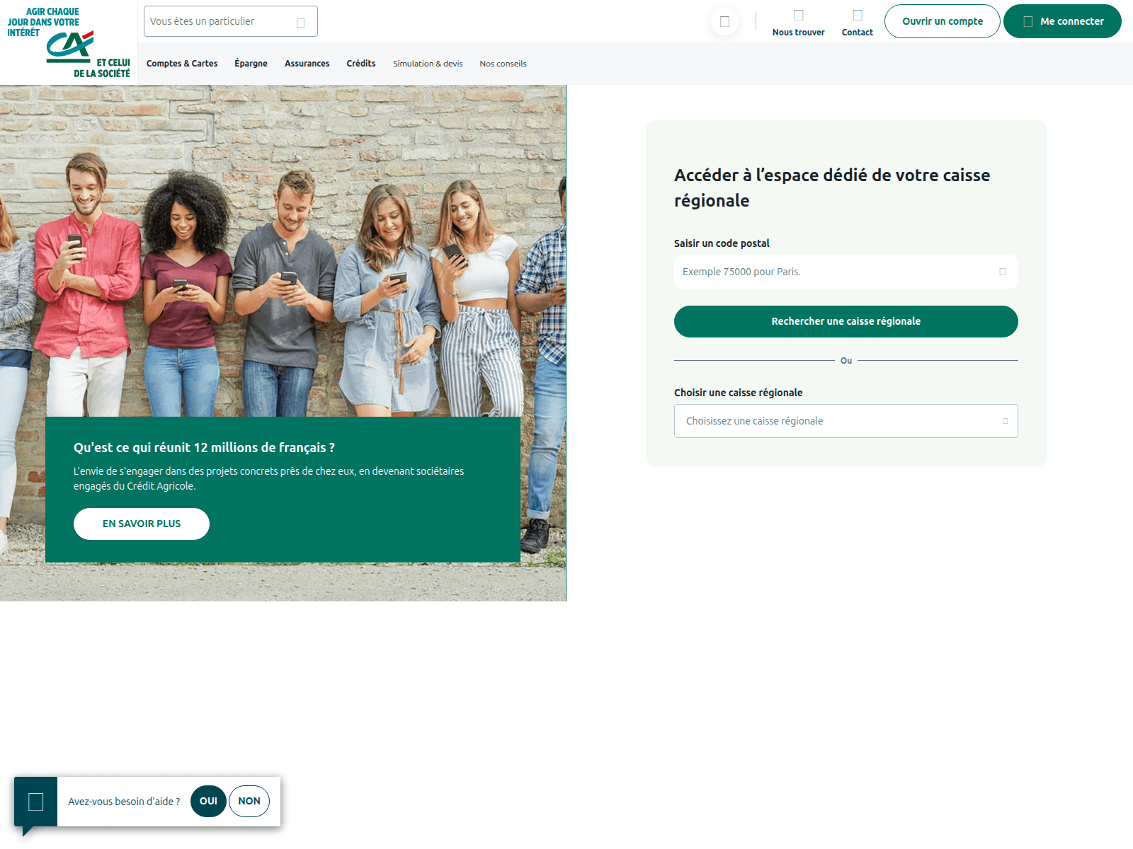 Screenshot of credit-agricole-filtre-exagone.iceiy.com