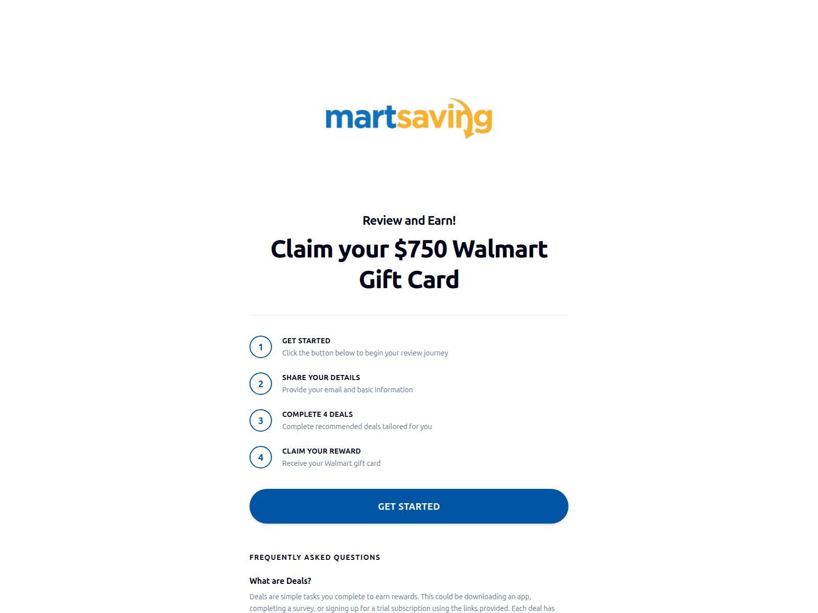 Screenshot of savermarts.com