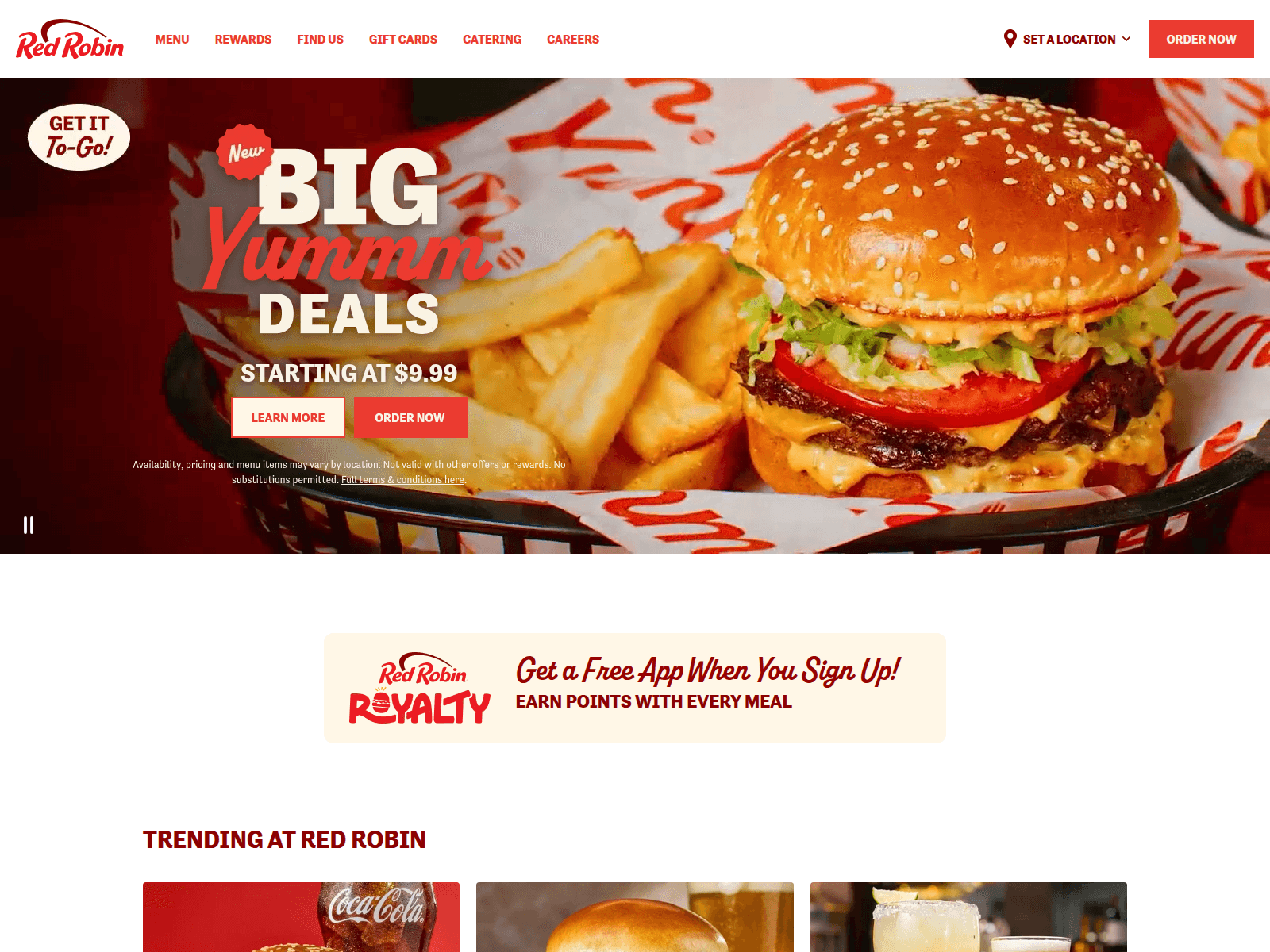 Screenshot of redrob1n.biz