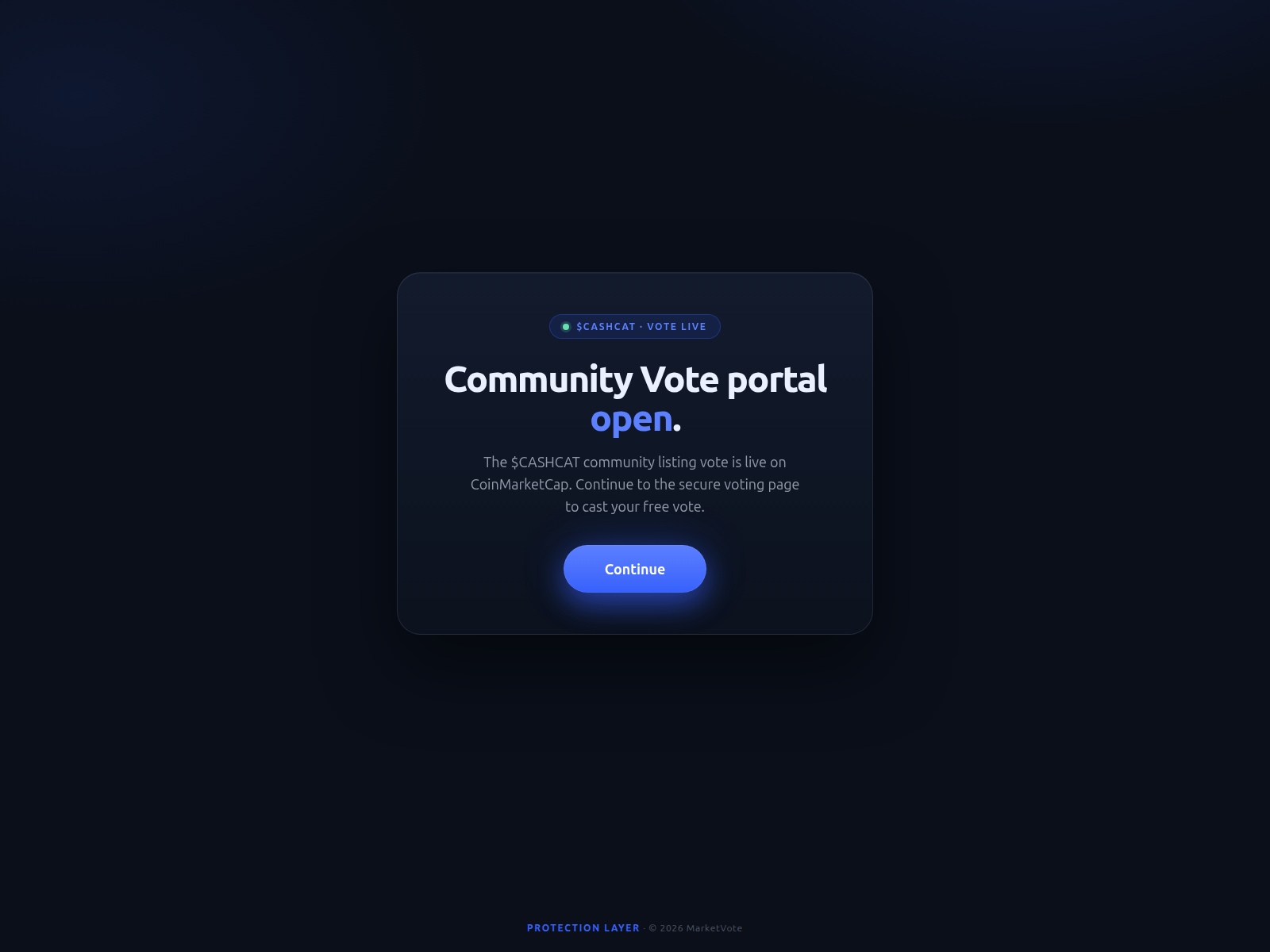 Screenshot of marketlisstingvote.com