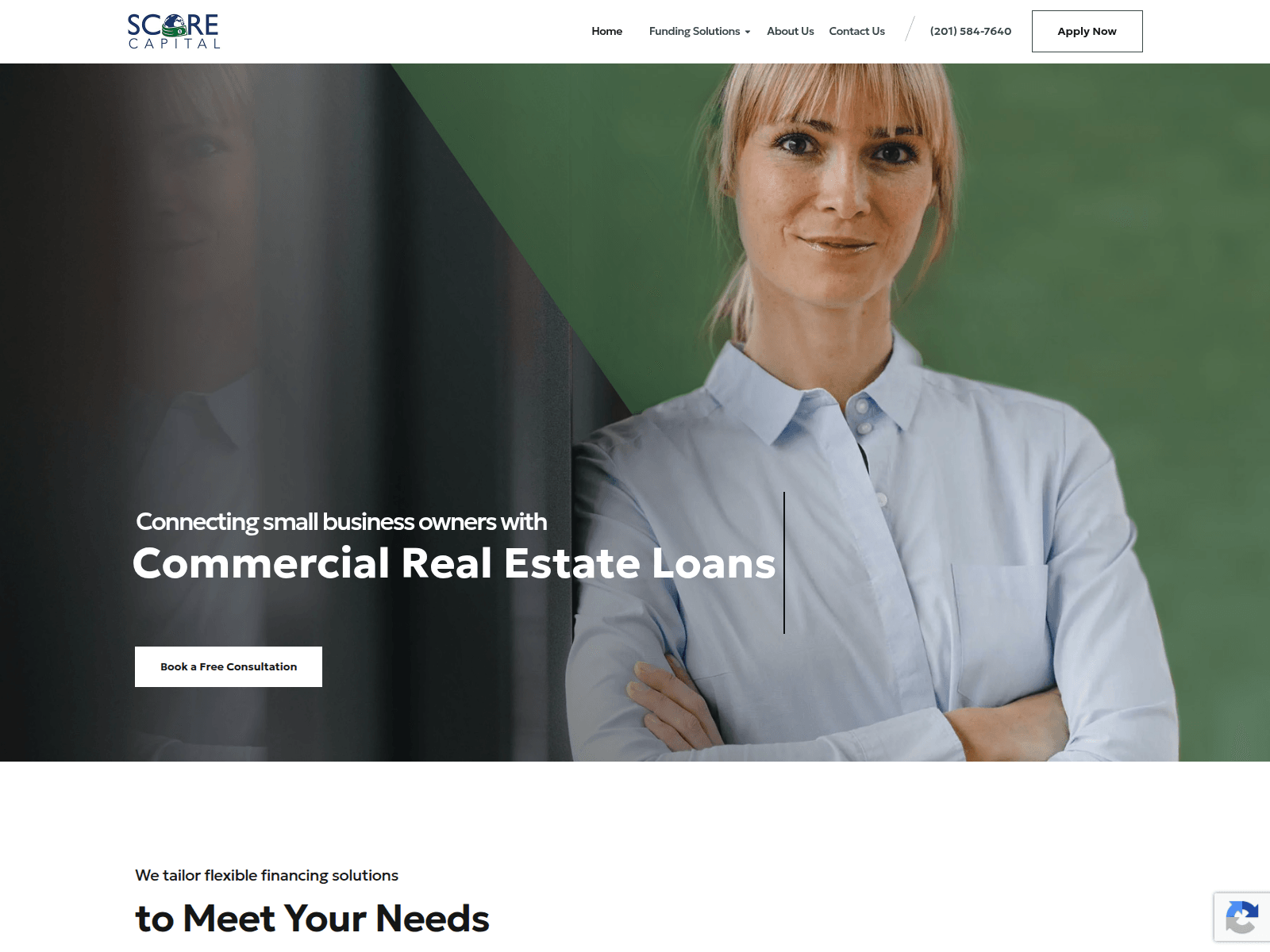 Screenshot of scorecapgroup.com