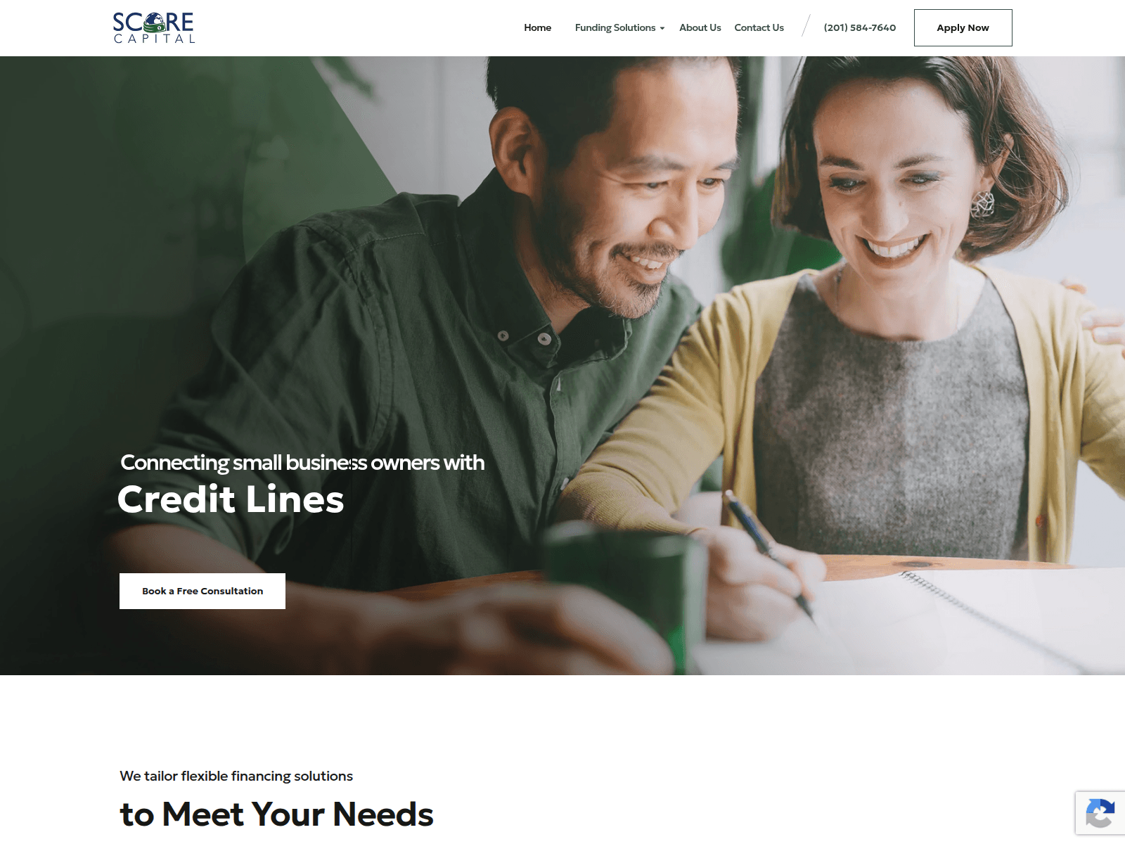Screenshot of scorecapsource.com