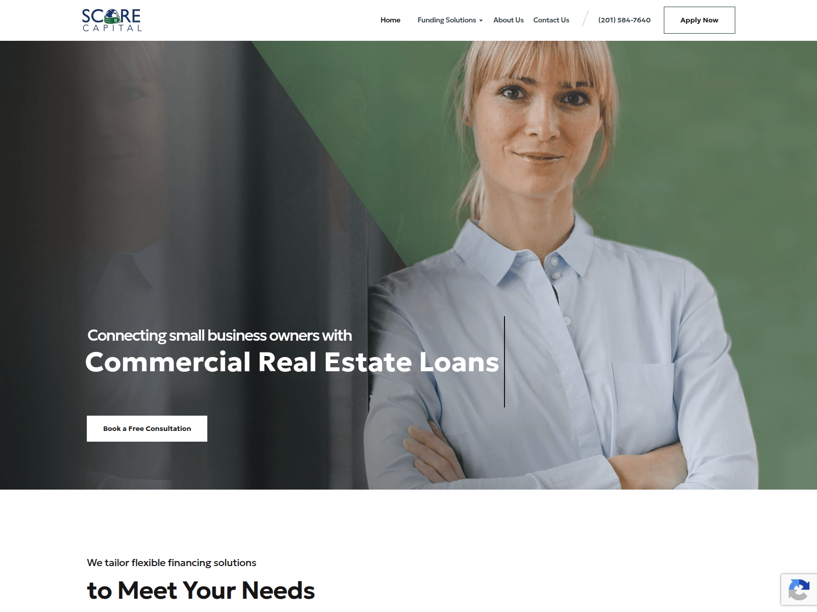 Screenshot of scorecapbridge.com