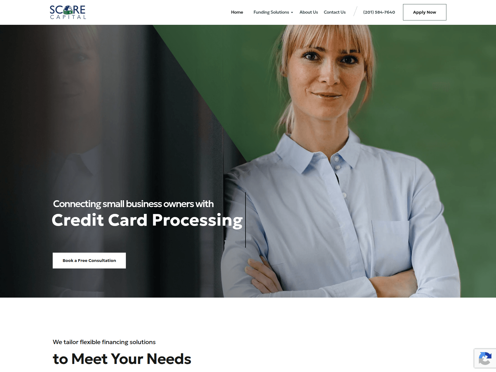 Screenshot of scorecapadvisor.com
