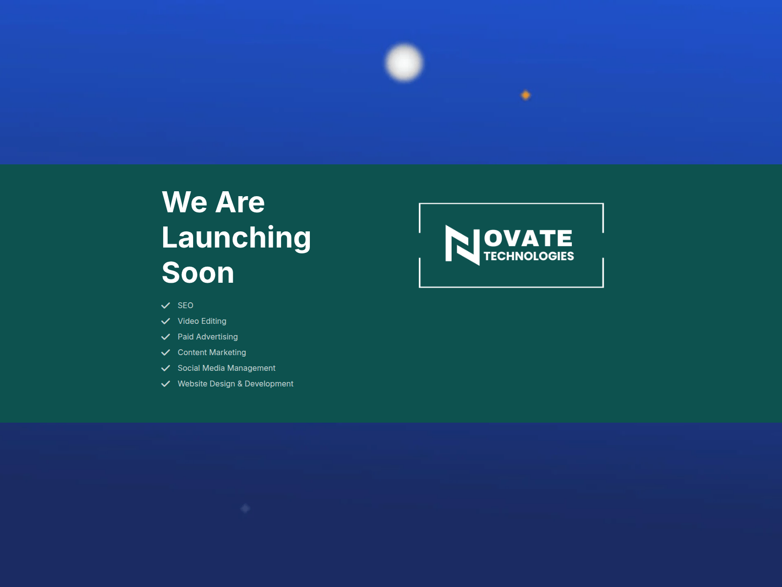 Screenshot of novatetechnologies.com