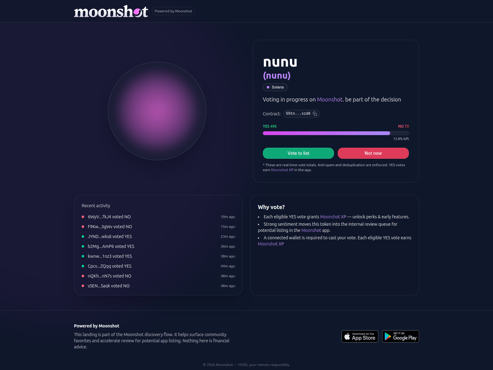 Screenshot of moonshot-listing-0jr.netlify.app