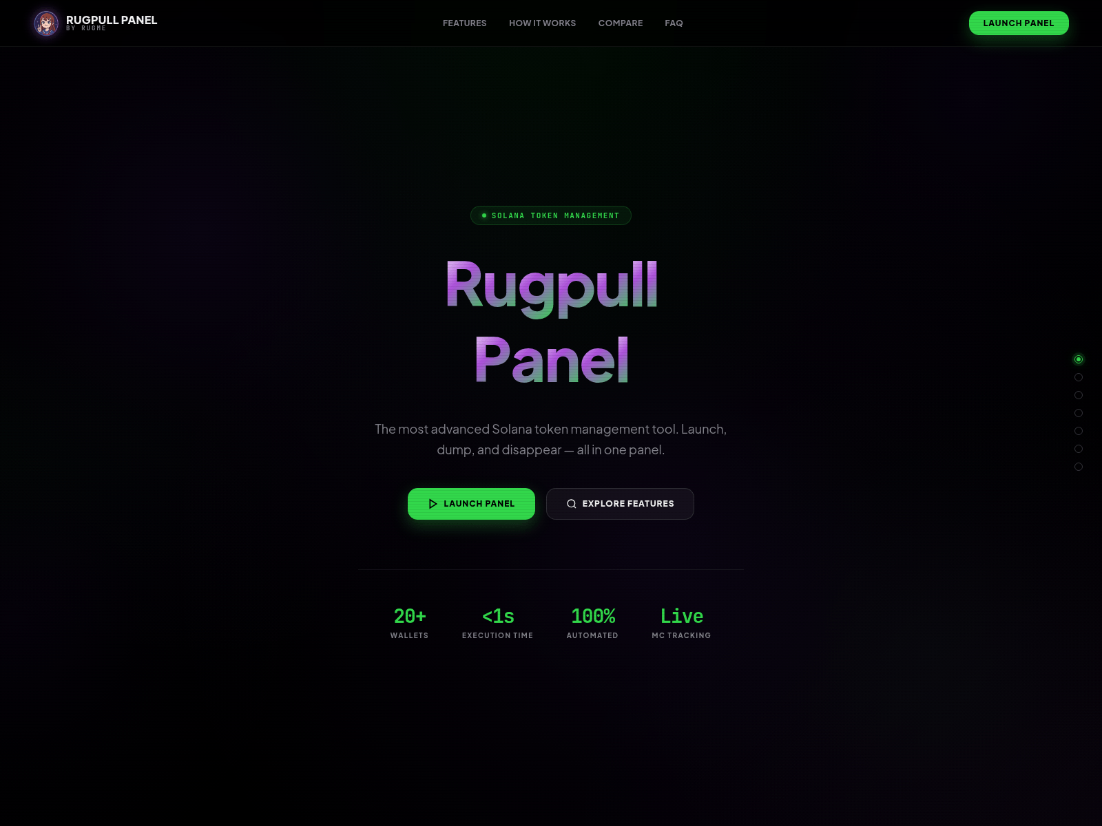 Screenshot of rugput.top
