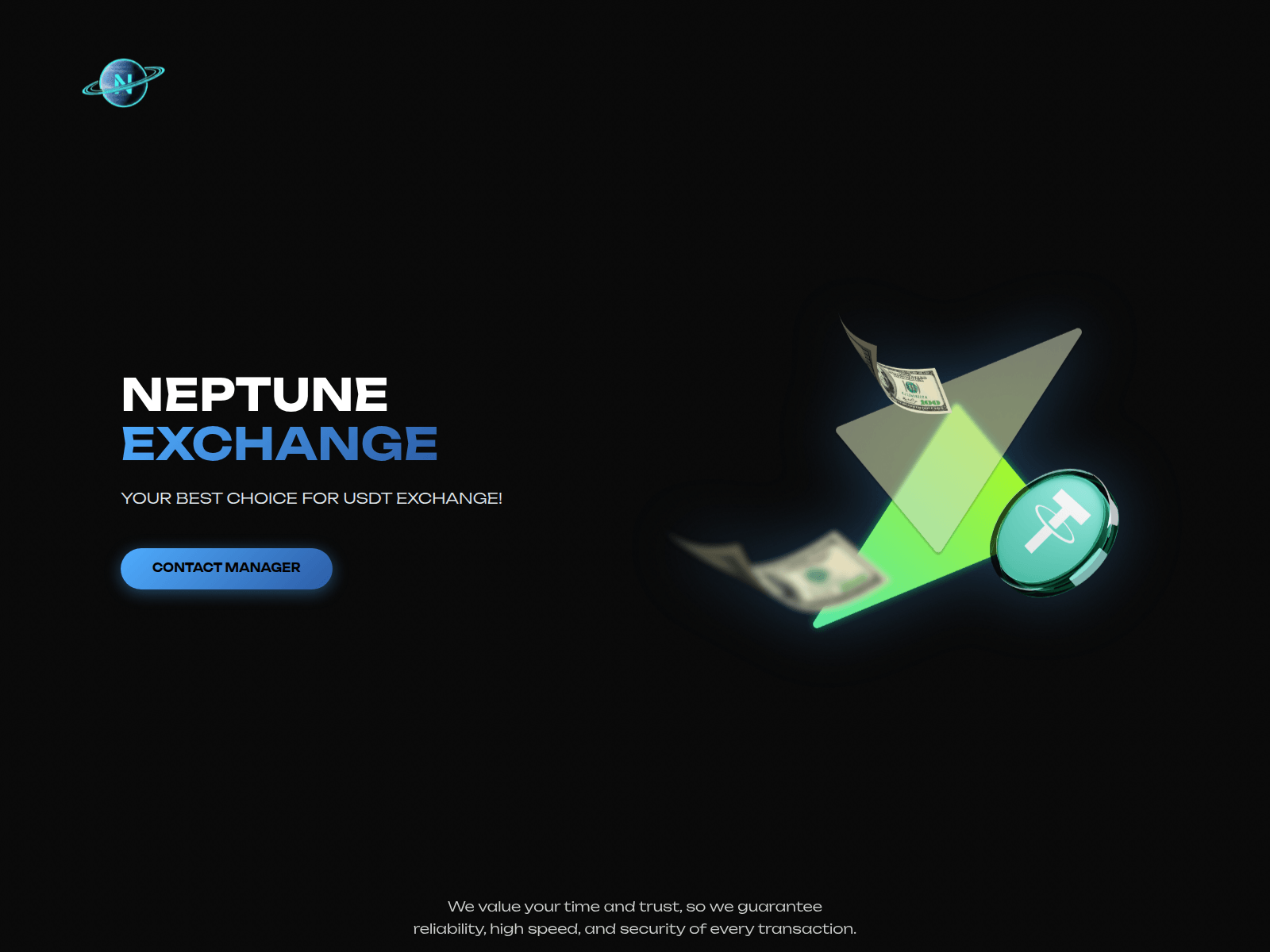 Screenshot of neptune-exchange.world