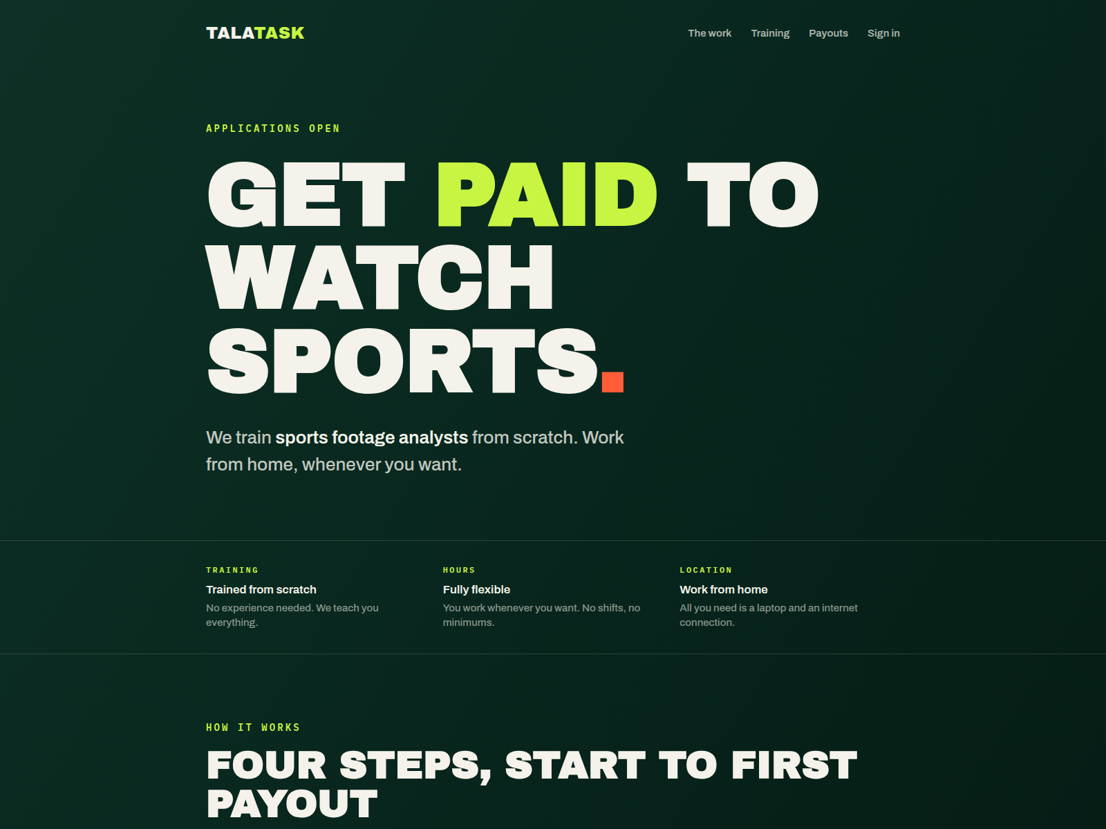 Screenshot of talatas.org