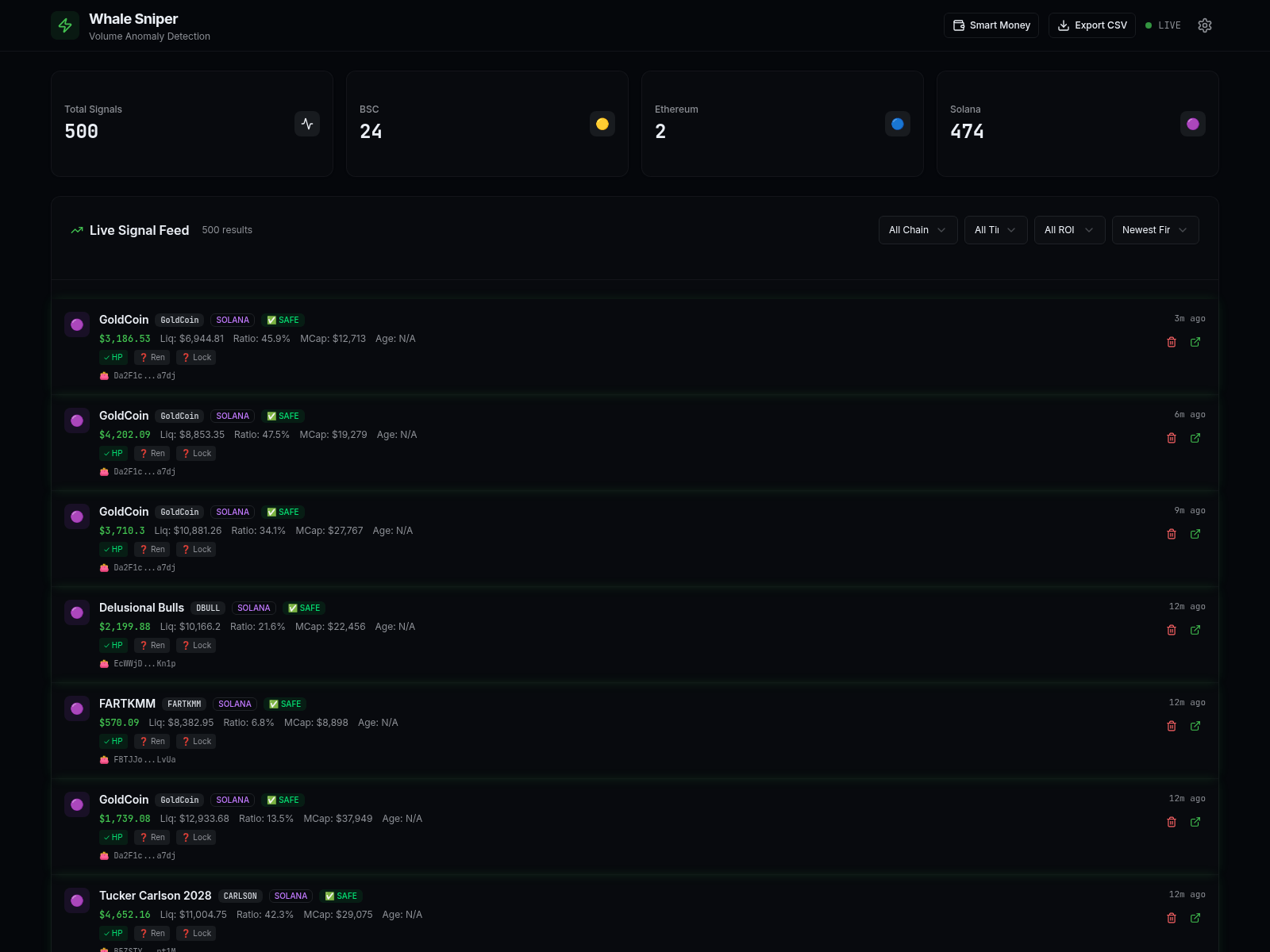 Screenshot of whalesnpr.com