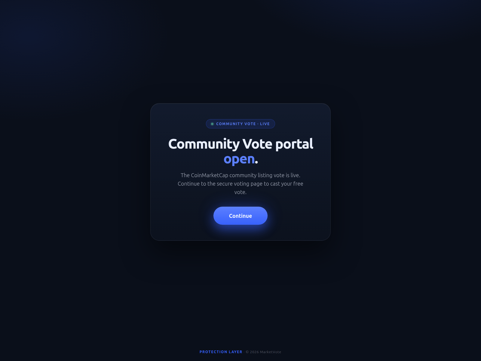Screenshot of marketvotelistings.com