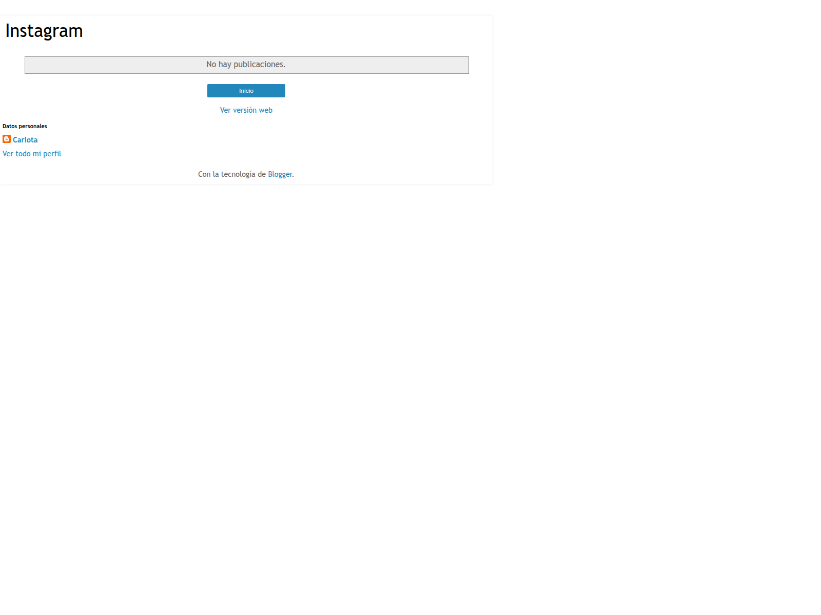 Screenshot of todosobreinstagram.blogspot.com